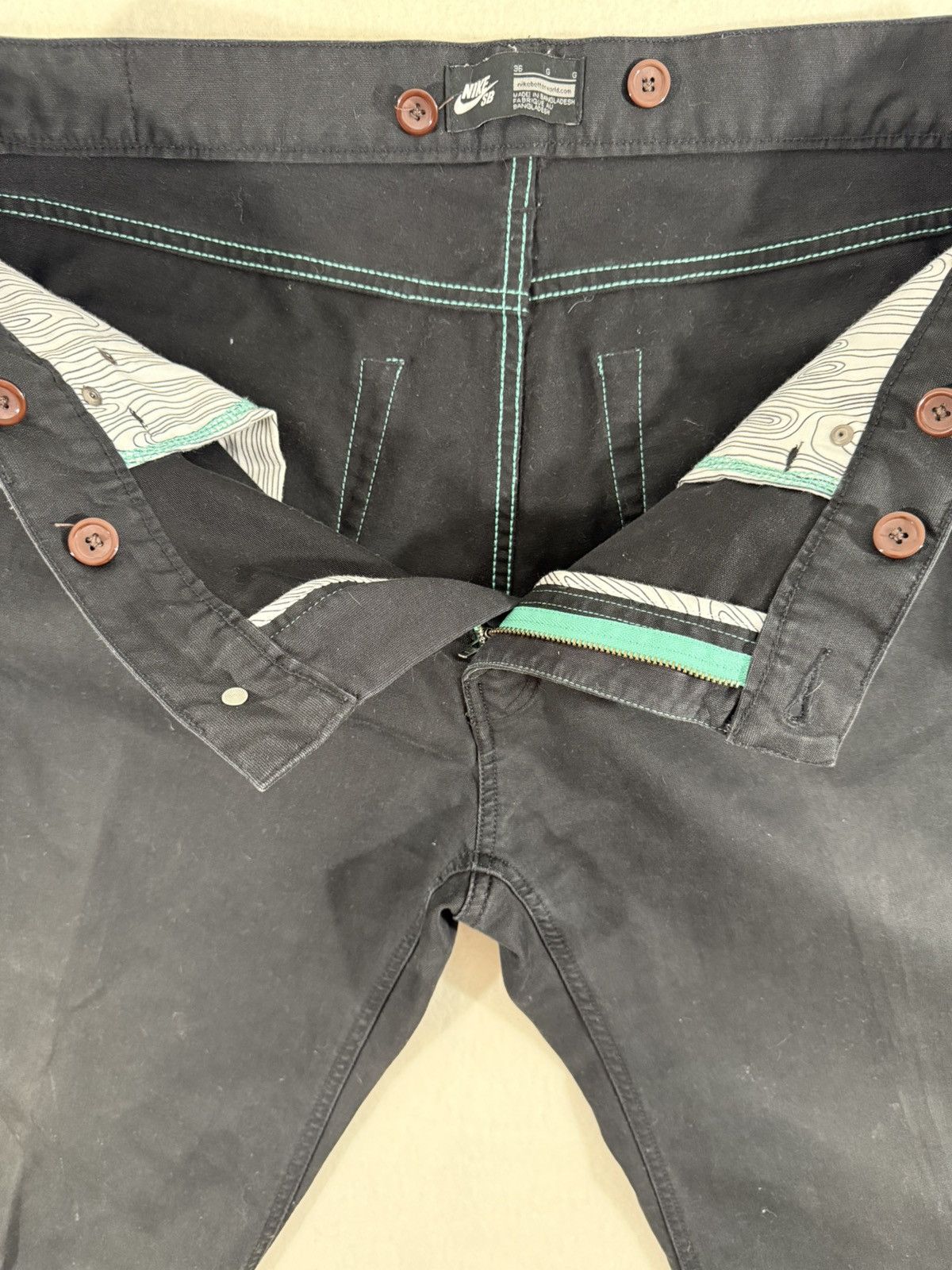 Nike Nike SB Black Chino Pants Size US 36 / EU 52 - 8 Thumbnail