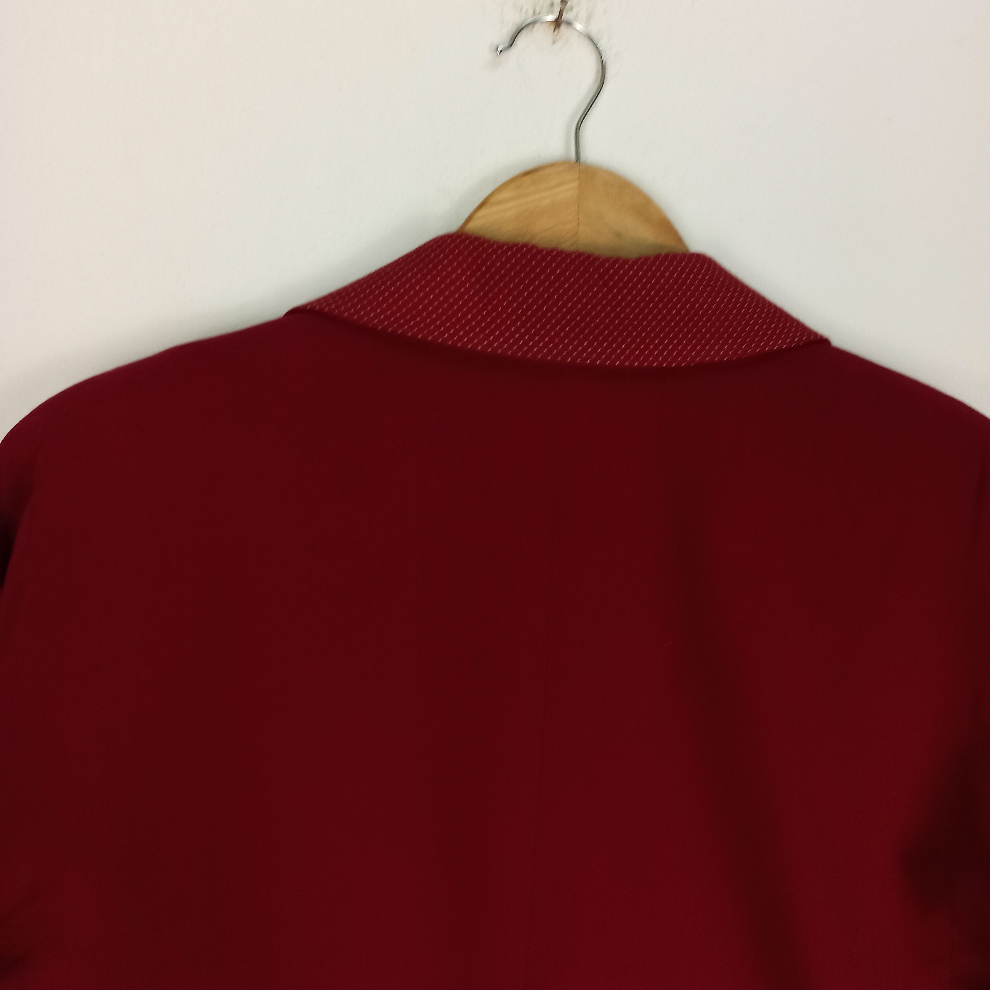 Christian Dior Monsieur 🔥STEALS🔥 Christian Dior Cropped Coat Red Jacket Size M / US 6-8 / IT 42-44 - 7 Thumbnail