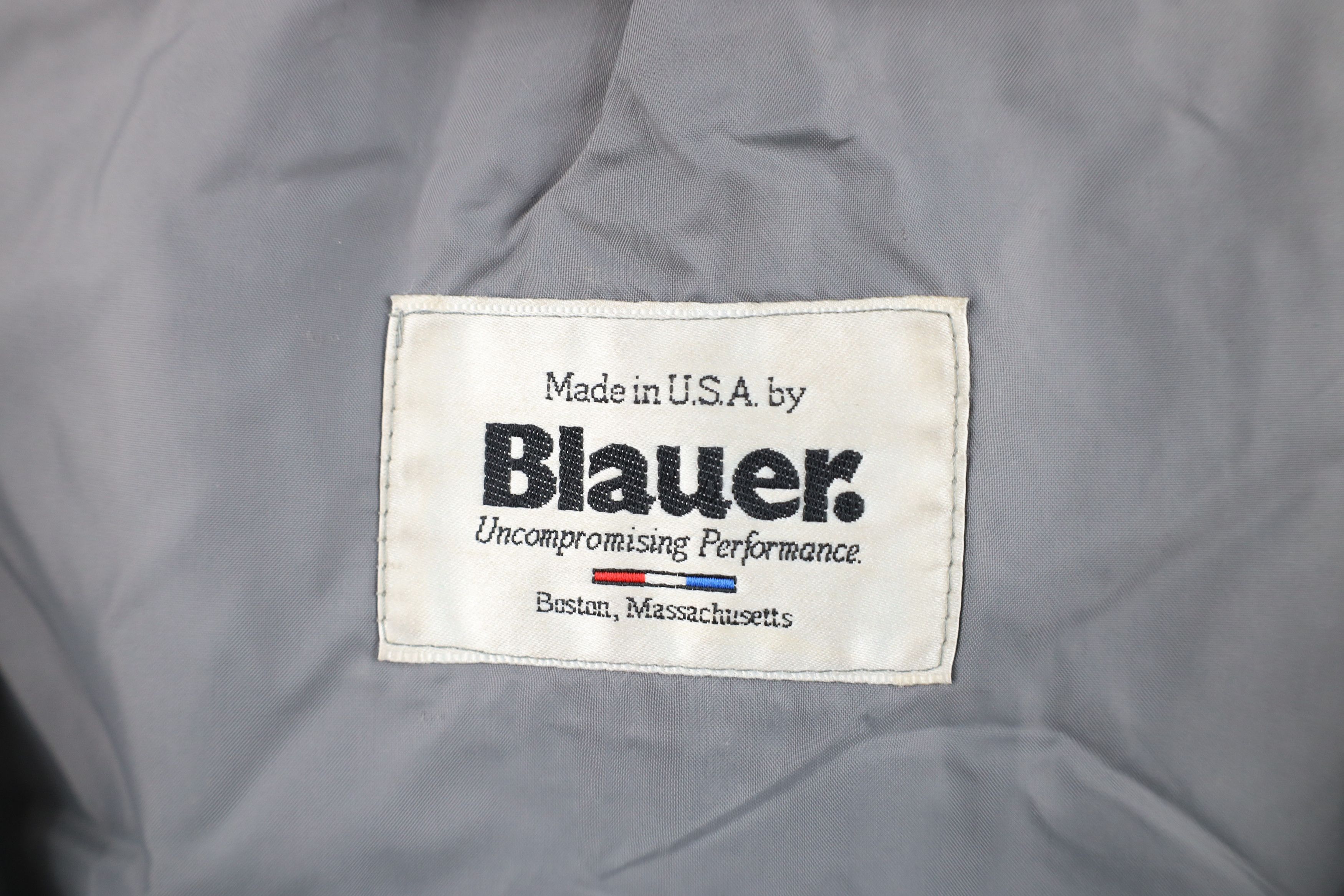 Vintage Vintage 90s Blauer Waterproof Uniform Bomber Jacket USA Size US XXL / EU 58 / 5 - 12 Thumbnail