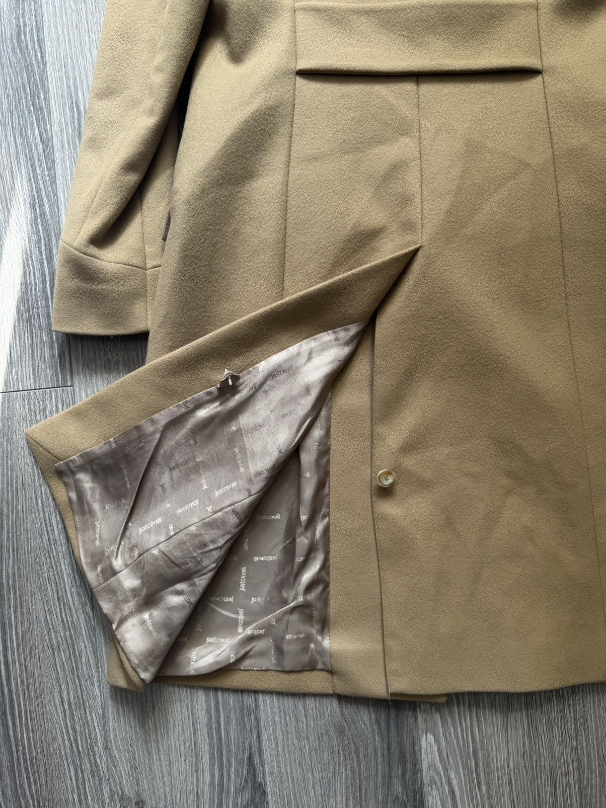 Just Cavalli Roberto Cavalli Just Cavalli vintage wool coat IT44 Size M / US 6-8 / IT 42-44 - 24 Thumbnail