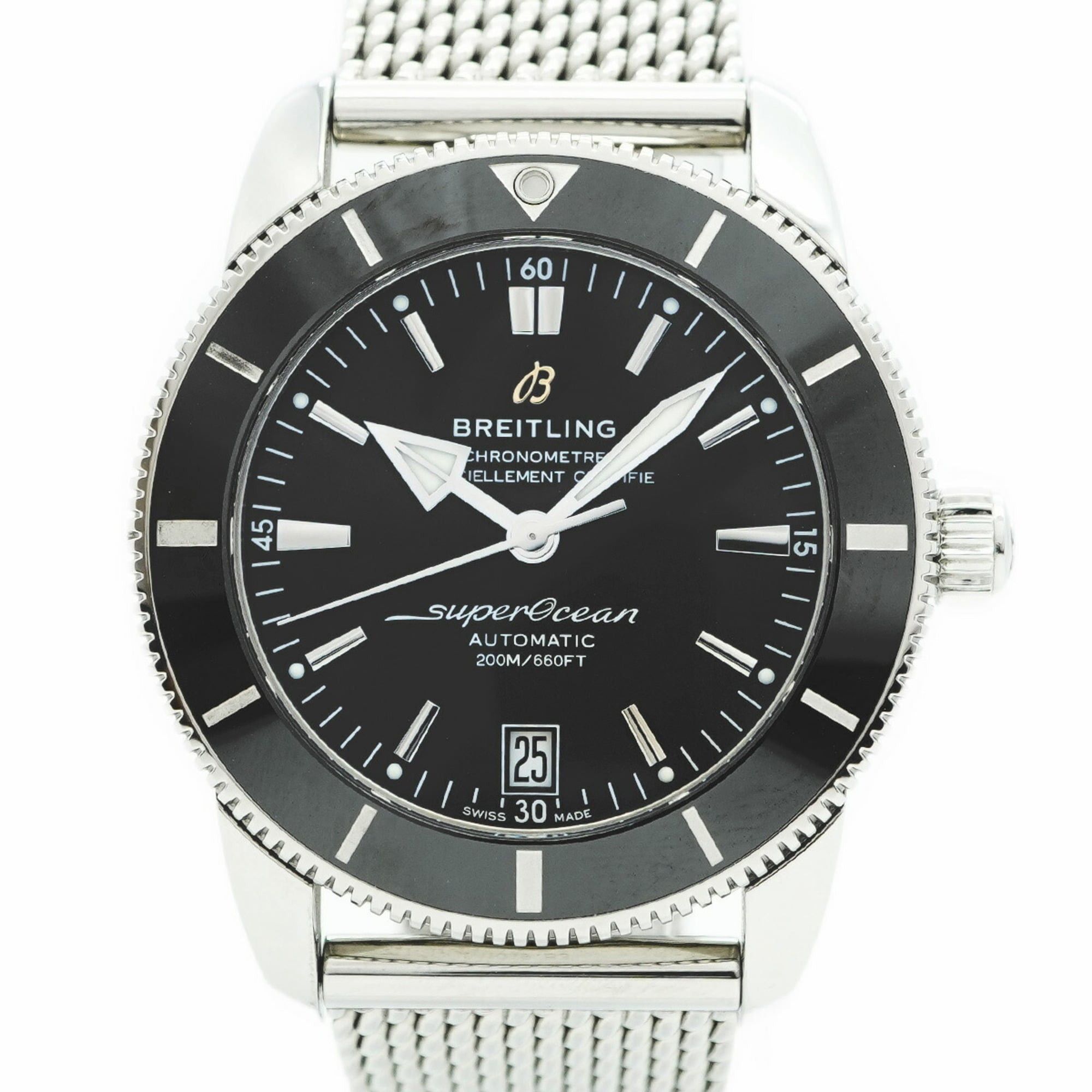 Other Breitling Superocean Heritage AB2010 Black Dial Men's Watch Size ONE SIZE - 1 Thumbnail