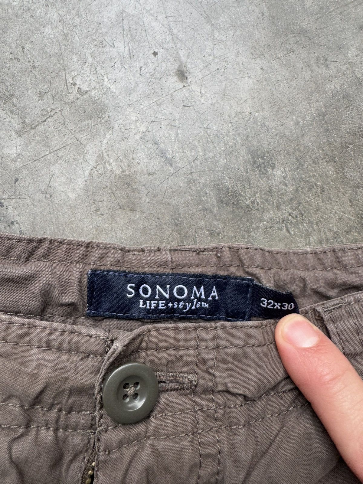 Sonoma × Vintage Vintage 90’s/00’s Sonoma Baggy Convertible Short/Pant Combo Size US 32 / EU 48 - 3 Thumbnail