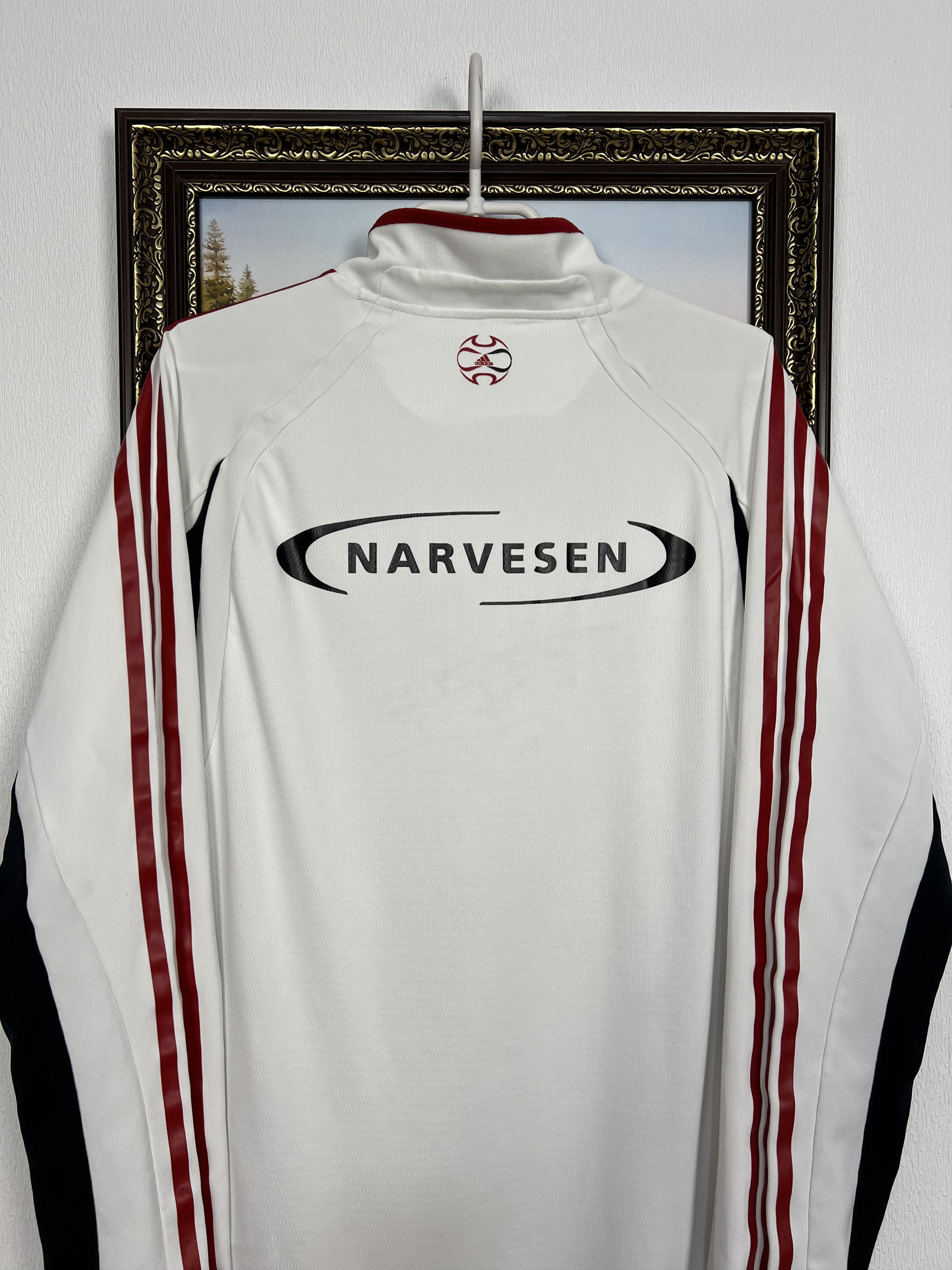 Adidas Vintage Adidas Rosenborg Football Sweatshirt Train Soccer Size US L / EU 52-54 / 3 - 15 Thumbnail
