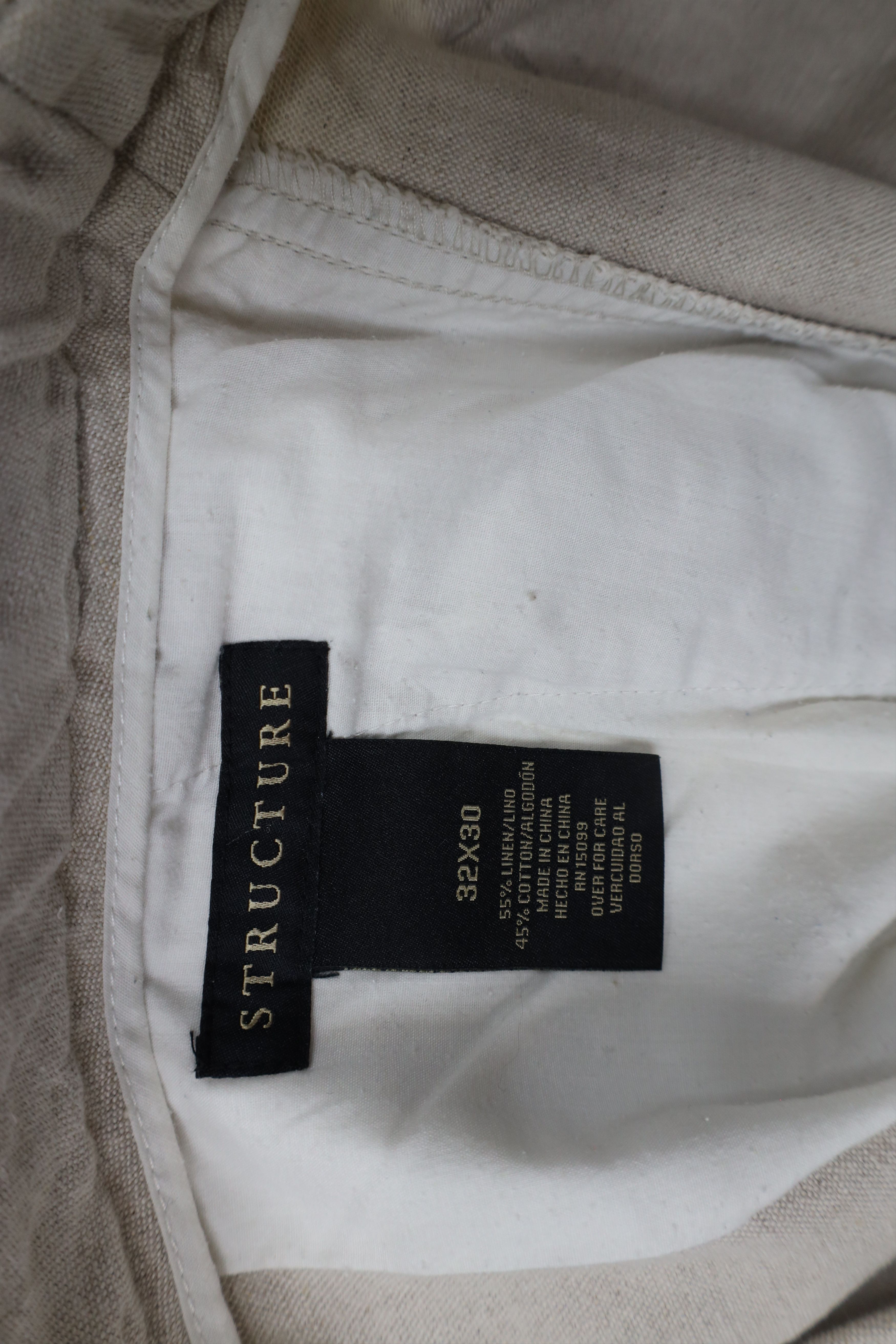 Vintage Vintage 90s Streetwear Wide Leg Harem Beach Pants Beige Size US 32 / EU 48 - 6 Thumbnail