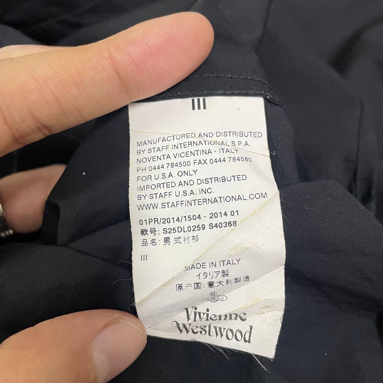 Vivienne Westwood Vivienne Westwood Shirt Men Orb Logo Size US L / EU 52-54 / 3 - 4 Thumbnail