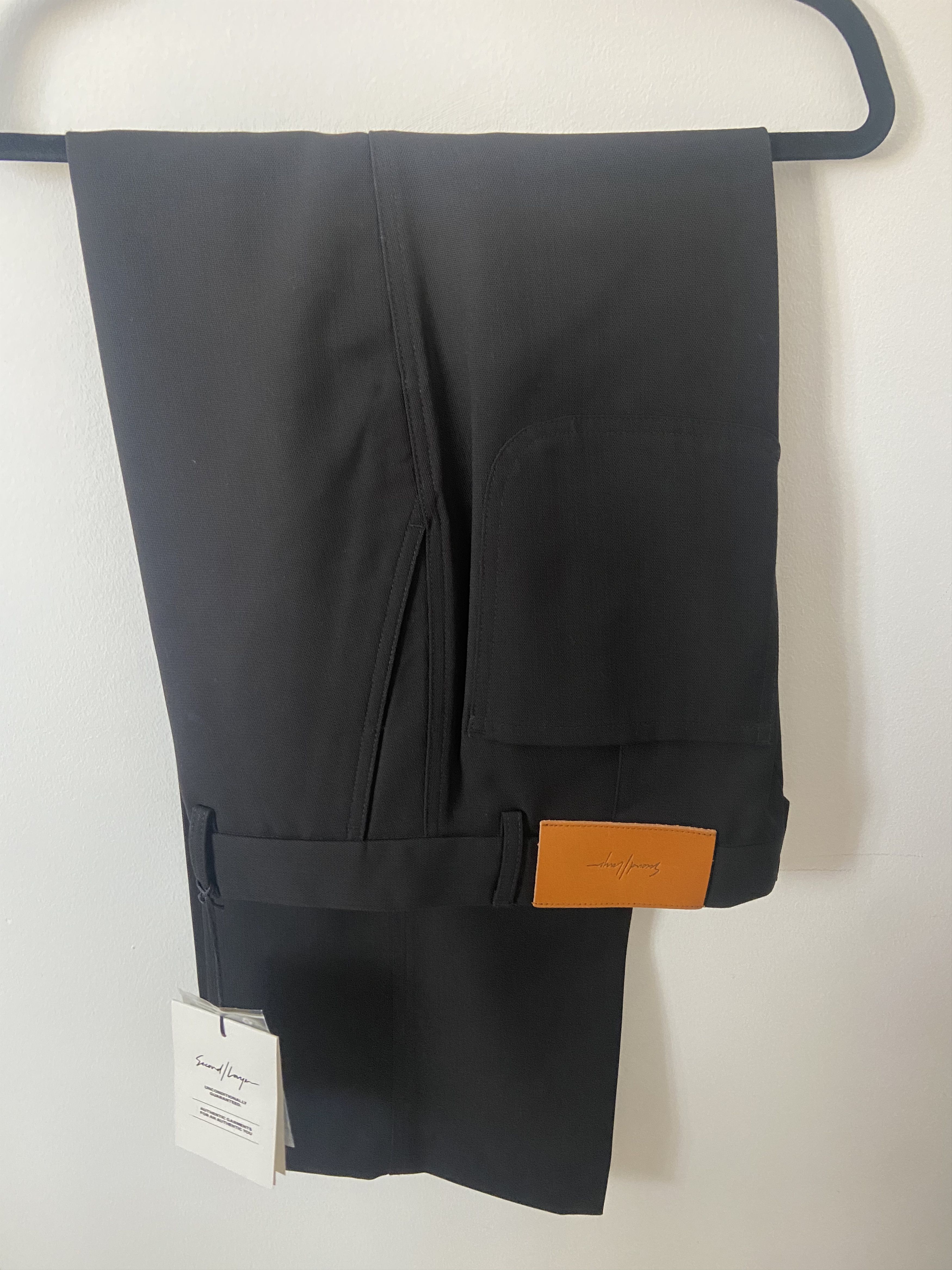 image of Secondlayer Zooty Trousers in Black, Men's (Size 30)