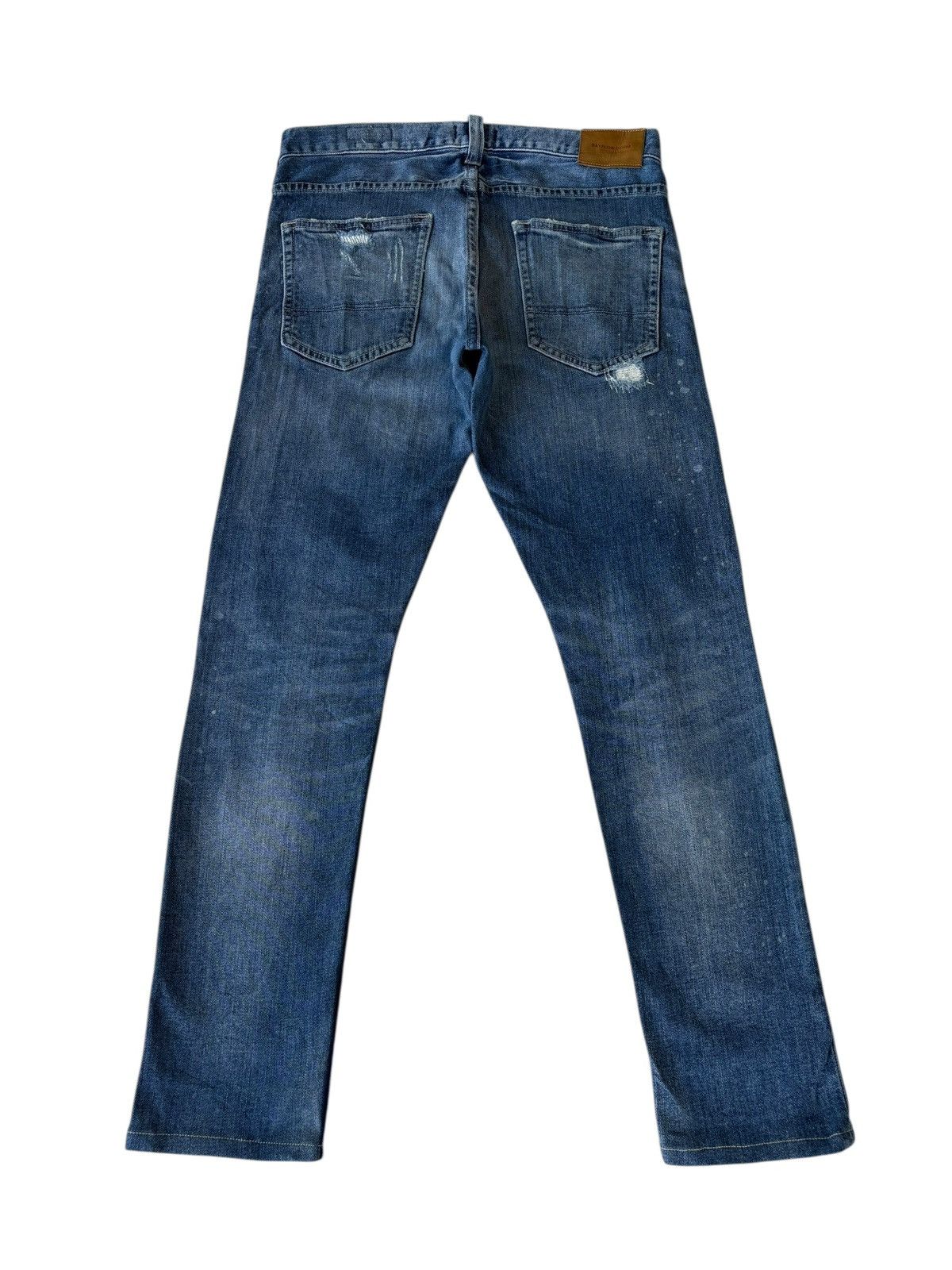 Kapital VINTAGE JEANS DISTRESSED BAYFLOW TAPERED DENIM JEANS Size US 28 / EU 44 - 8 Thumbnail