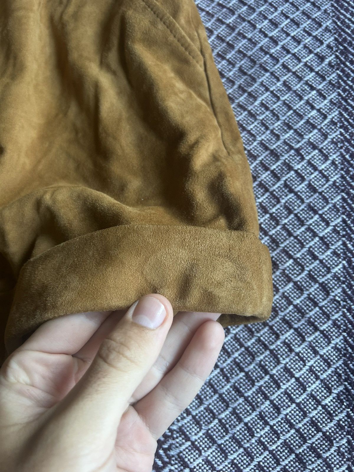 Sezane Sezane 100% Goat Leather Midi Skirt Women Size 44 Luxury Size 30" / US 8 / IT 44 - 3 Thumbnail