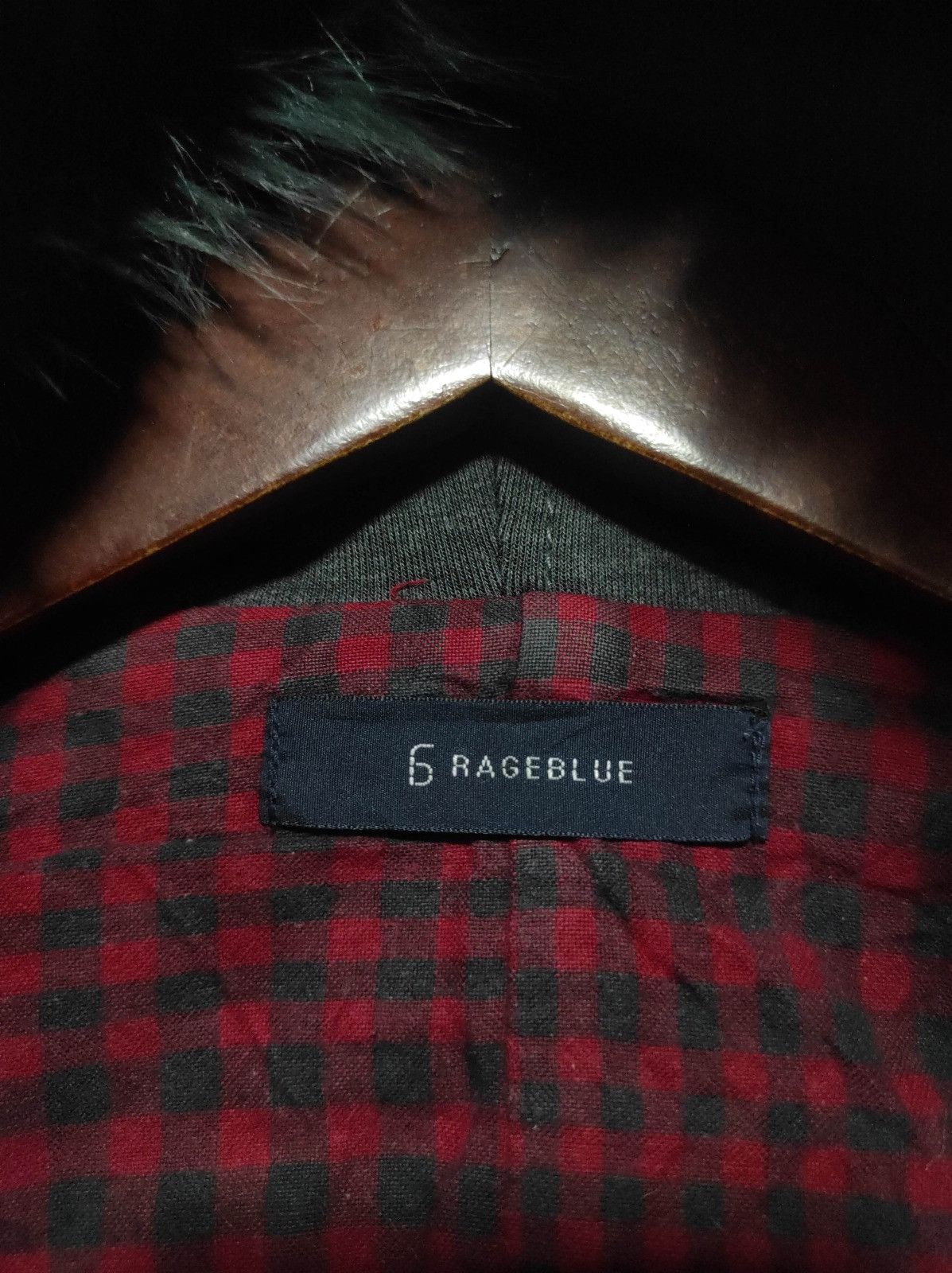Japanese Brand RageBlue Asymmetrical zip fur hoodie LGB style Size US S / EU 44-46 / 1 - 8 Thumbnail