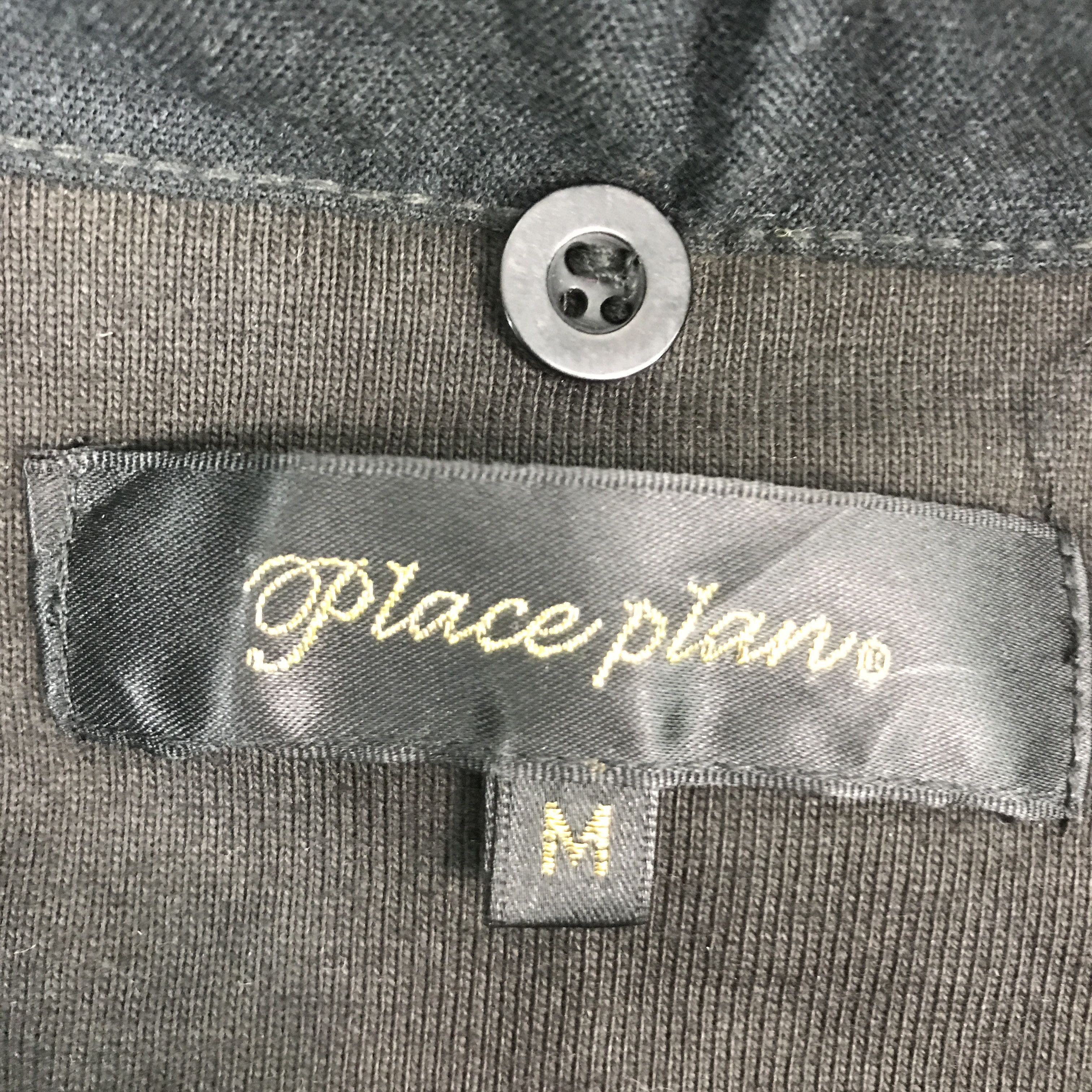 Japanese Brand PLACE PIANO BLACK PUNK ZIPPER JACKET Size US M / EU 48-50 / 2 - 11 Thumbnail