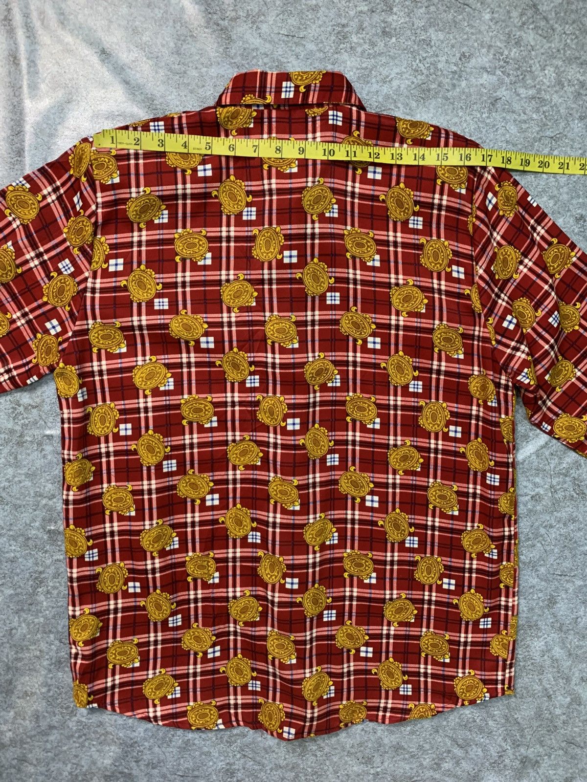 Vintage Rare Design Vintage Long Sleeve Button Down Blouse Size L / US 10 / IT 46 - 6 Thumbnail