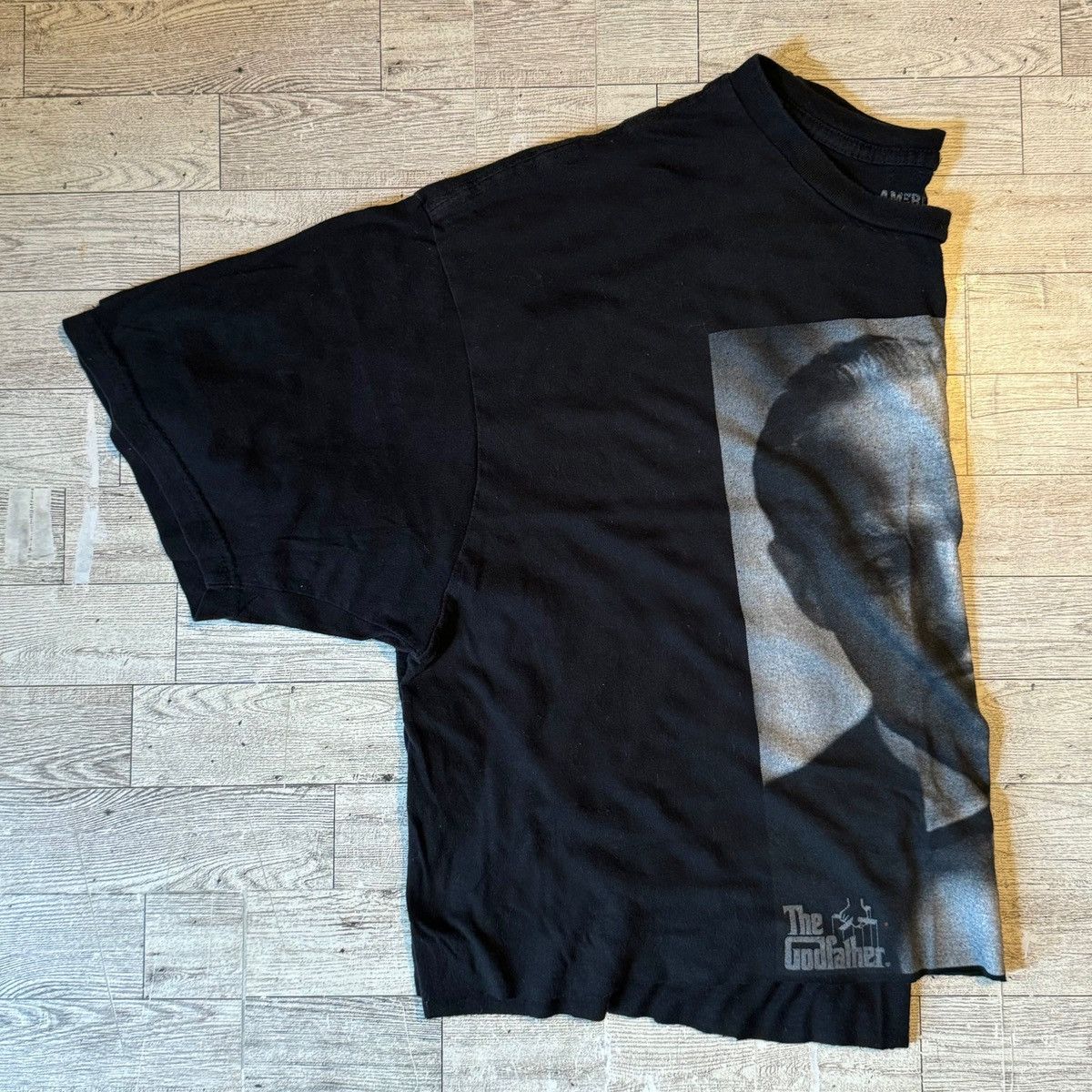 Vintage American Classics, Retro, The Godfather, Raw Hem Cropped Tee Size XL / US 12-14 / IT 48-50 - 9 Thumbnail