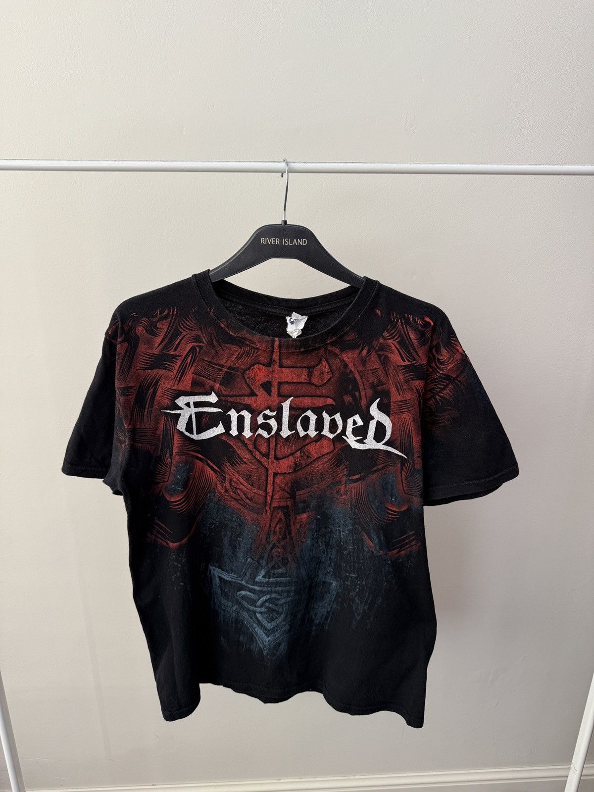 Other Vintage Enslaved 2010 tour faded t-shirt Size US M / EU 48-50 / 2 - 4 Thumbnail
