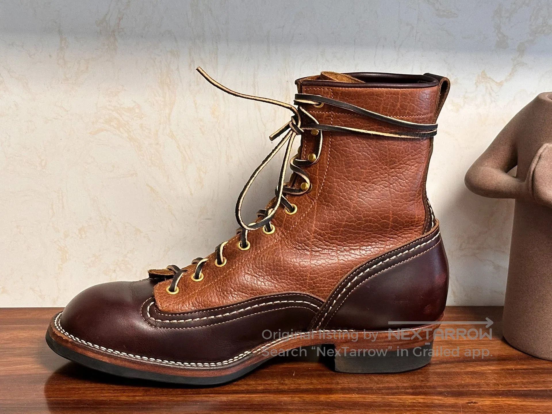 Iron Heart Ironboot Highline Logging Boots. Size US 7.5 / EU 40-41 - 5 Thumbnail