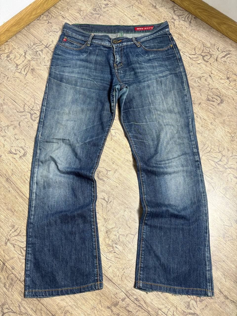 Miss Sixty Miss Sixty Flare Y2K Jeans Size 31" - 3 Thumbnail