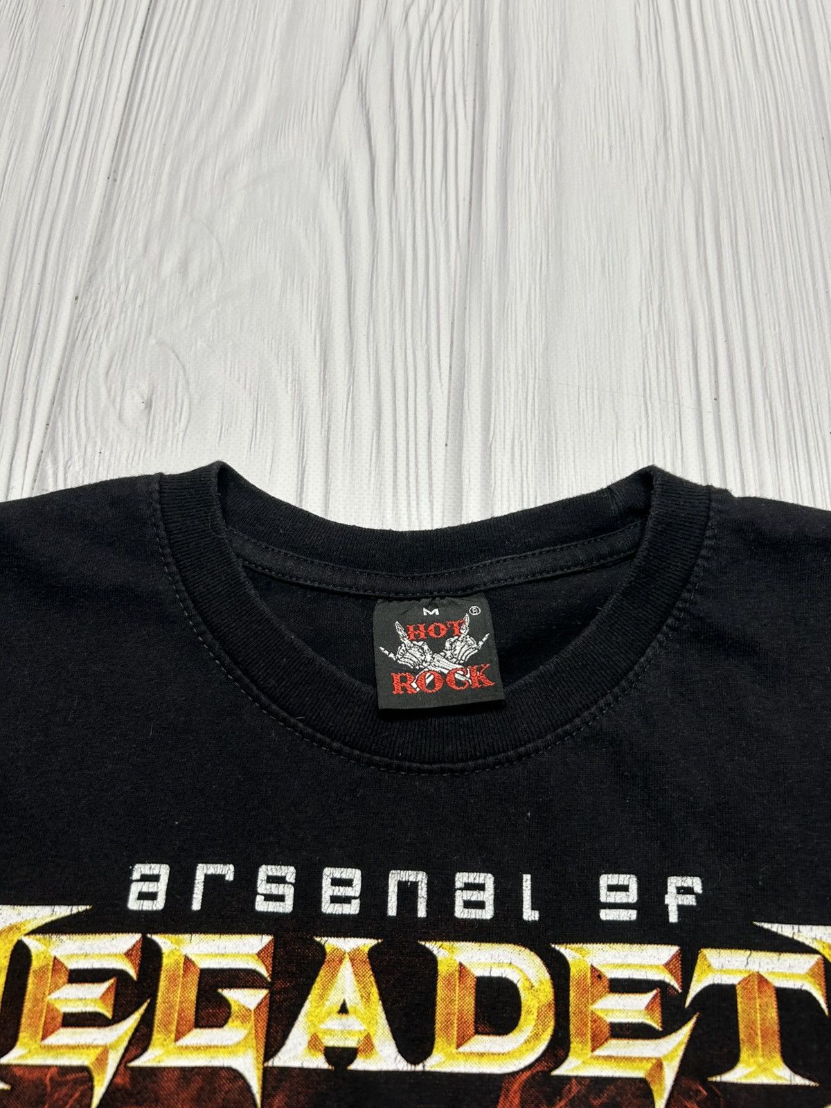 Band Tees Rare Megadeth Arsenal Of Megadeth Album T-Shirt Size M Size US M / EU 48-50 / 2 - 16 Thumbnail