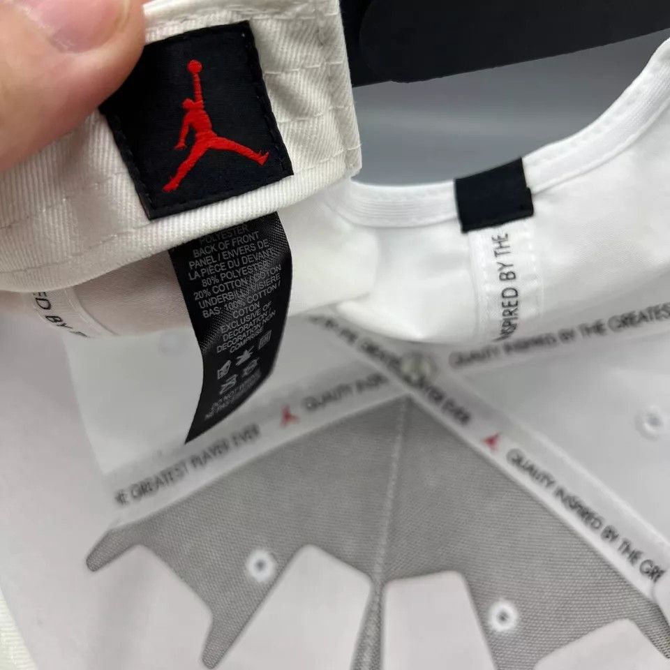 Jordan Brand Air Jordan Pro Hat Men White Jumpman Nike Snap Back Cap New Size ONE SIZE - 6 Thumbnail