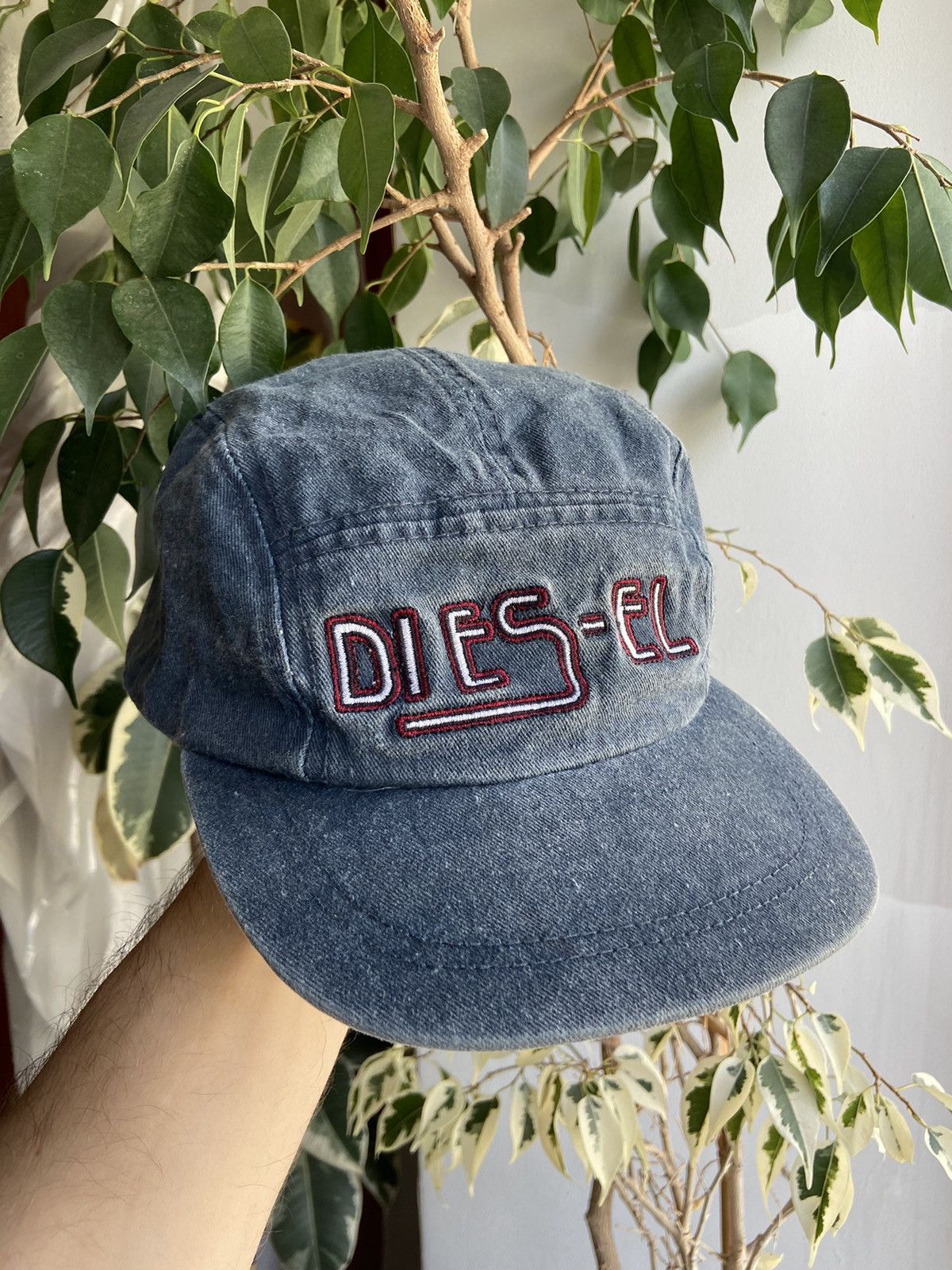 Diesel Diesel Distressed Y2K Denim Cap | Grailed