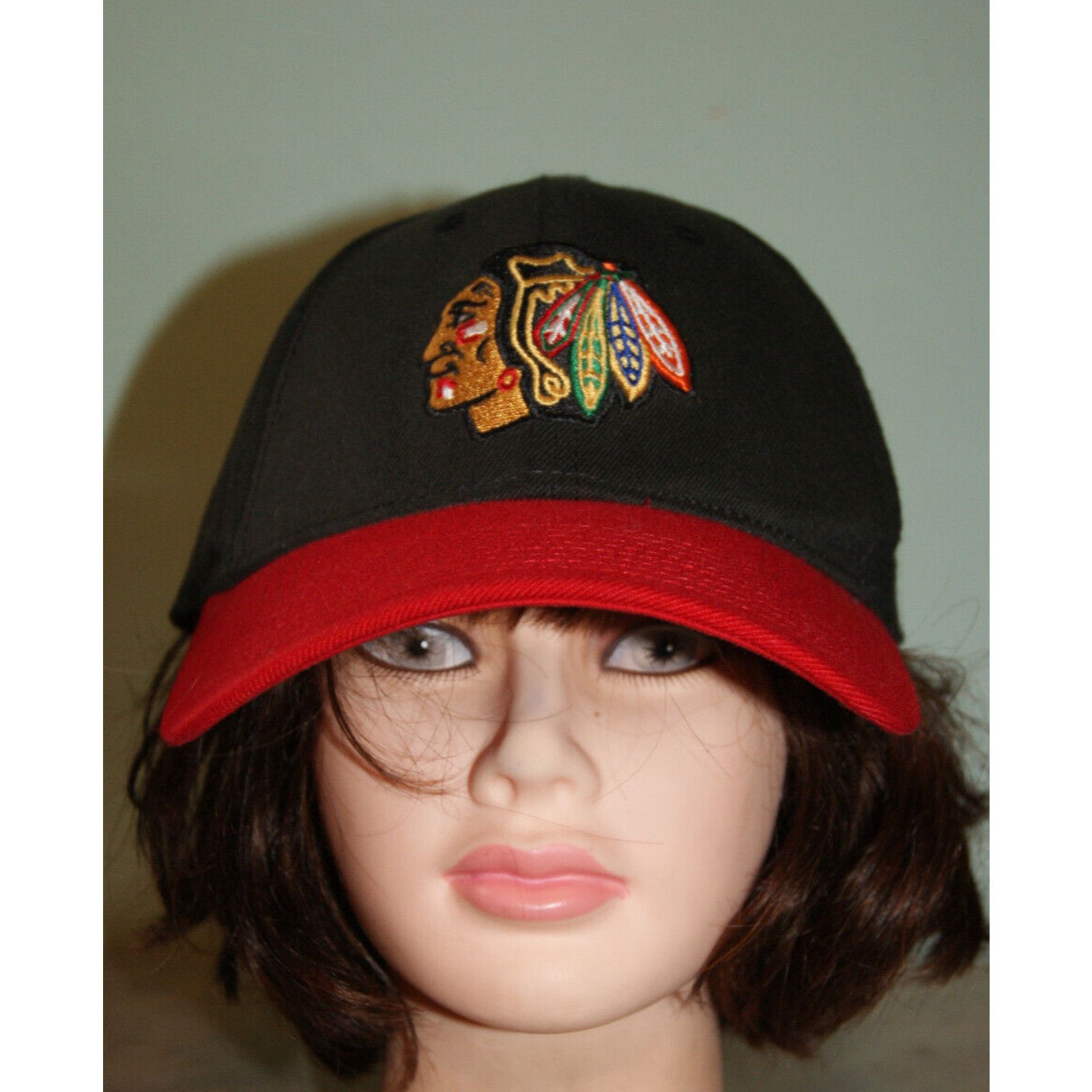 New Era Chicago Blackhawks New Era S/M Fitted Hat Cap Classic Logo Size ONE SIZE - 2 Thumbnail