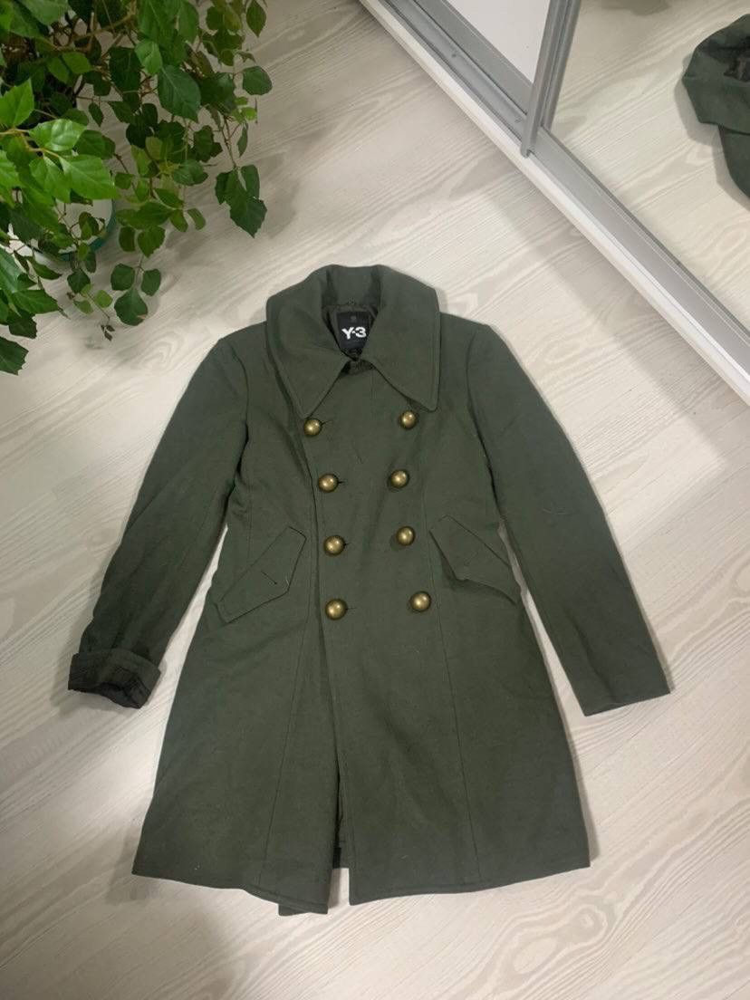 Vintage Vintage Y-3 Yohji Yamamoto Trench Jacket S Size S / US 4 / IT 40 - 1 Thumbnail