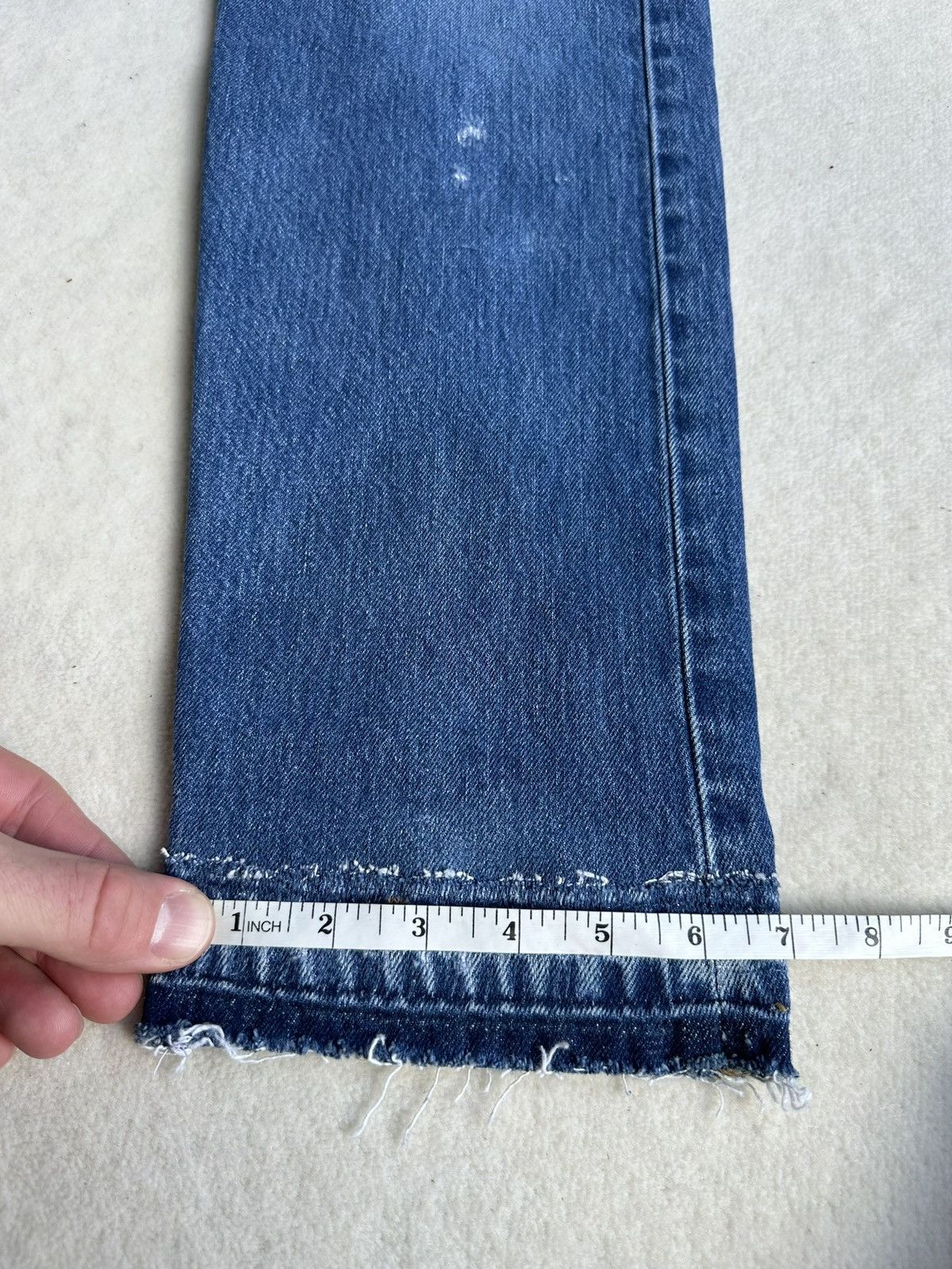 Gallery Dept. $535 Gallery Dept straight leg distressed jeans 30 x 32 Size US 30 / EU 46 - 8 Thumbnail