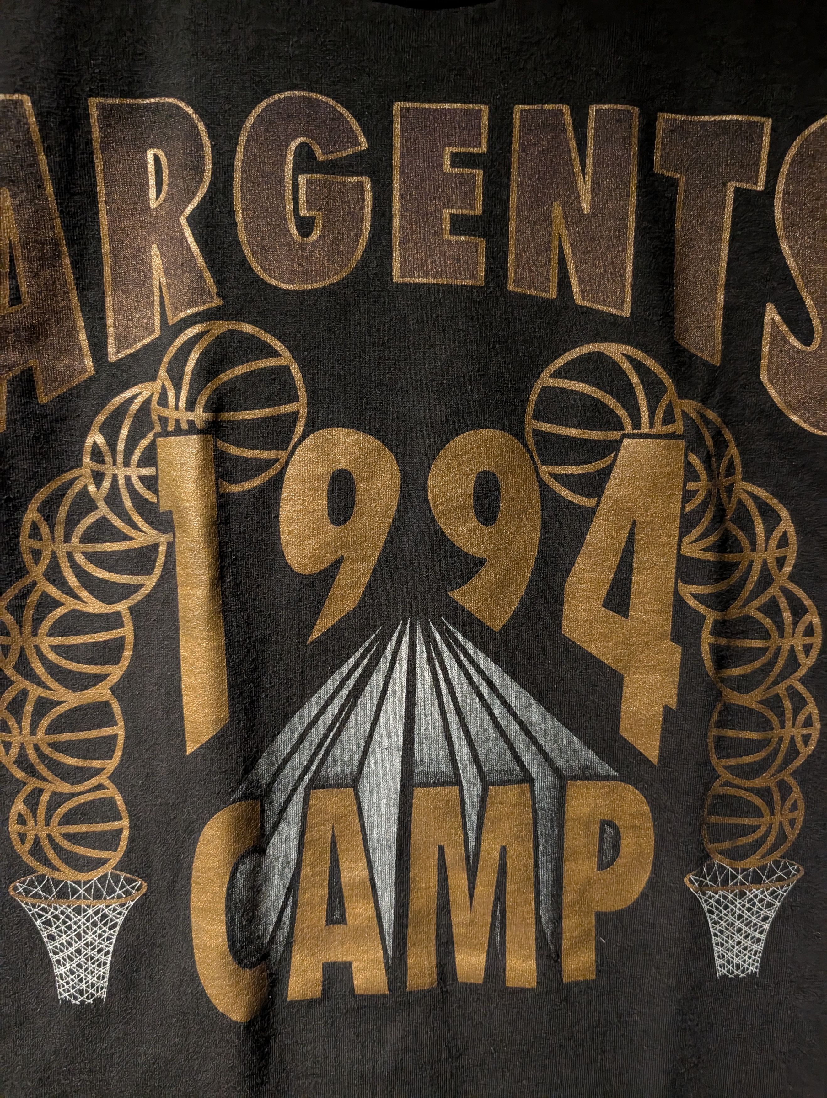 Sports Specialties Vintage 94 Argents Basketball Camp Fruit Loom T-Shirt Size US S / EU 44-46 / 1 - 2 Thumbnail