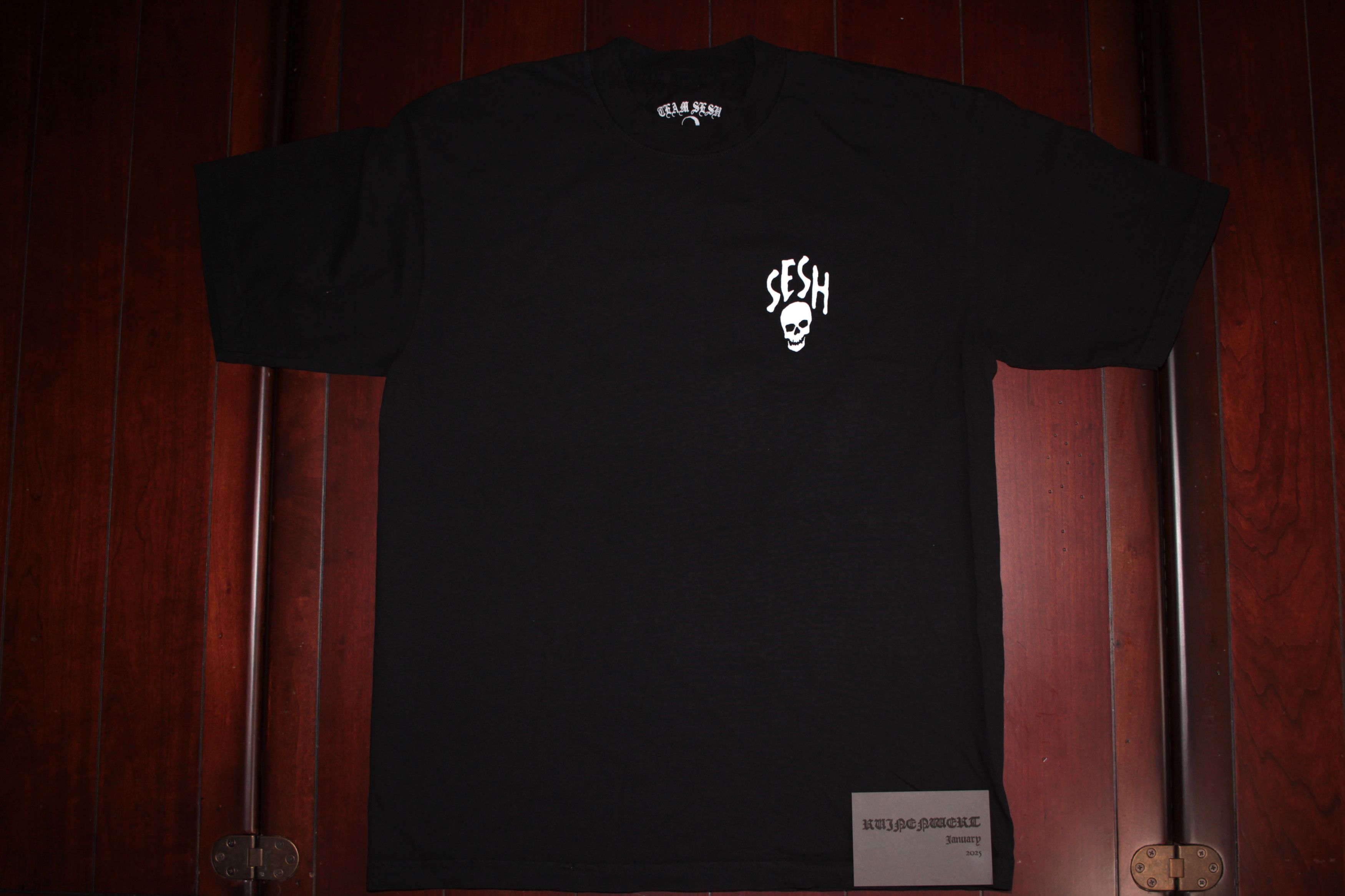 Bones × TeamSESH TeamSESH Skull Logo T-Shirt (Medium) Size US M / EU 48-50 / 2 - 7 Thumbnail