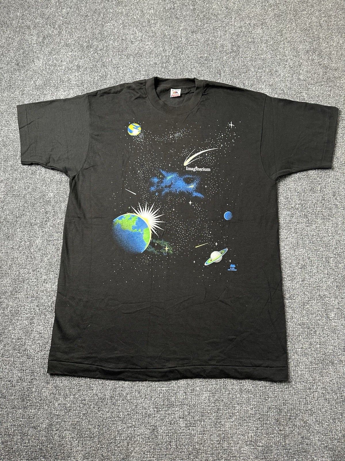 Fruit Of The Loom Mens Graphic Dan Gilbert Imaginarium Space 1993, Size XL Size US XL / EU 56 / 4 - 1 Thumbnail