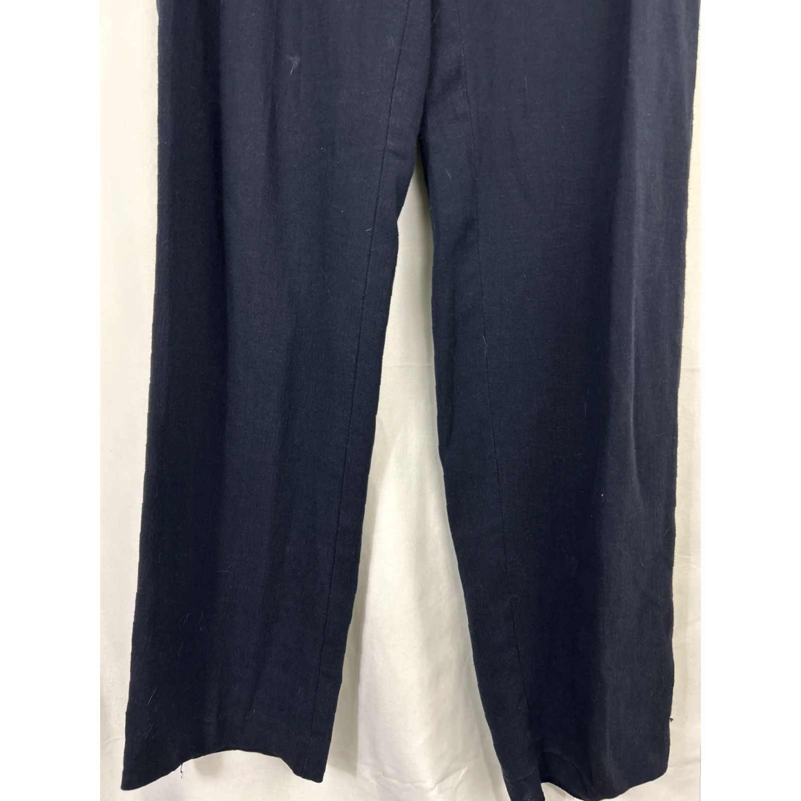 Vintage VINTAGE Sammi Of Melbourne Pants Womens 14 Blue Linen Blend 80s Ladies 32x37 90s? Size 36" / US 14 / IT 50 - 2 Thumbnail