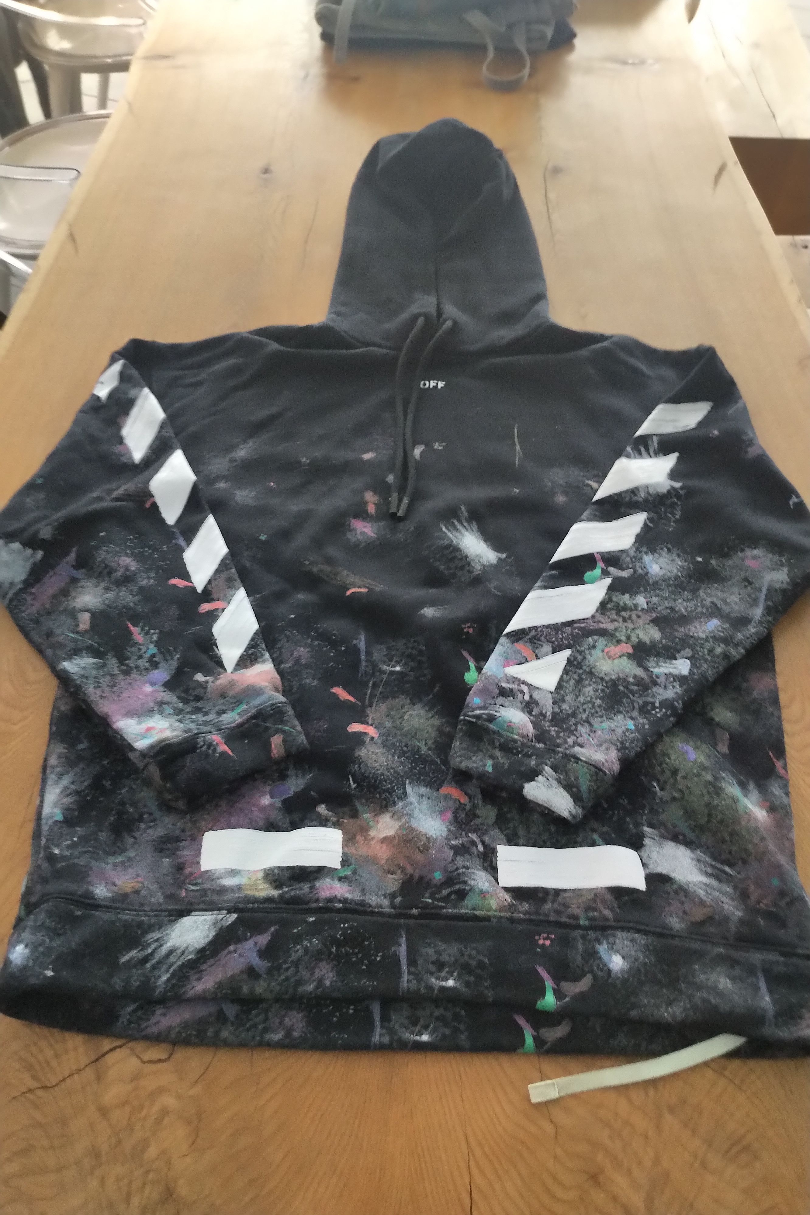 Off White Galaxy Hoodie