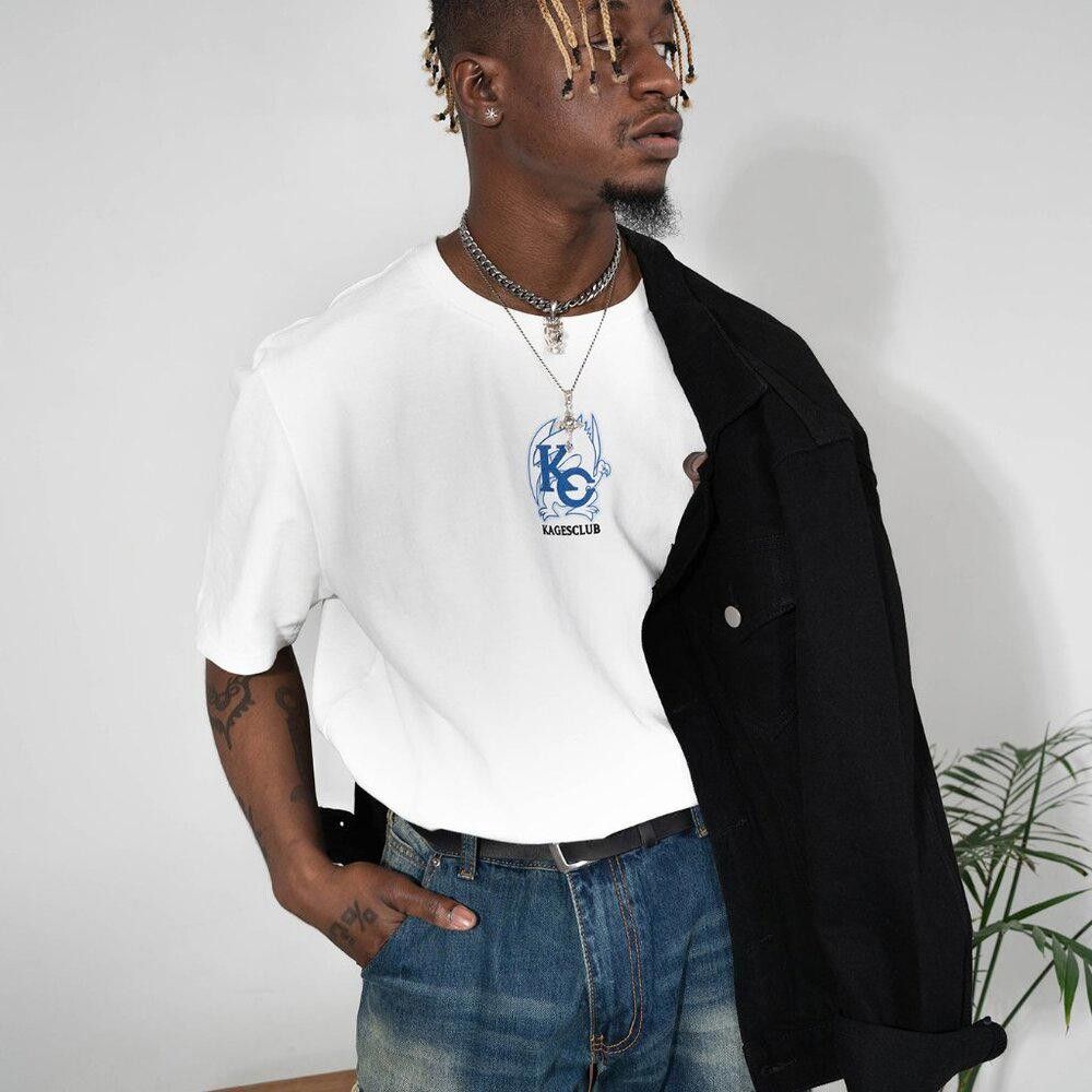 Designer KAGESCLUB Kages Corp T-shirt - White (Size 2XL) Size US XXL / EU 58 / 5 - 4 Thumbnail