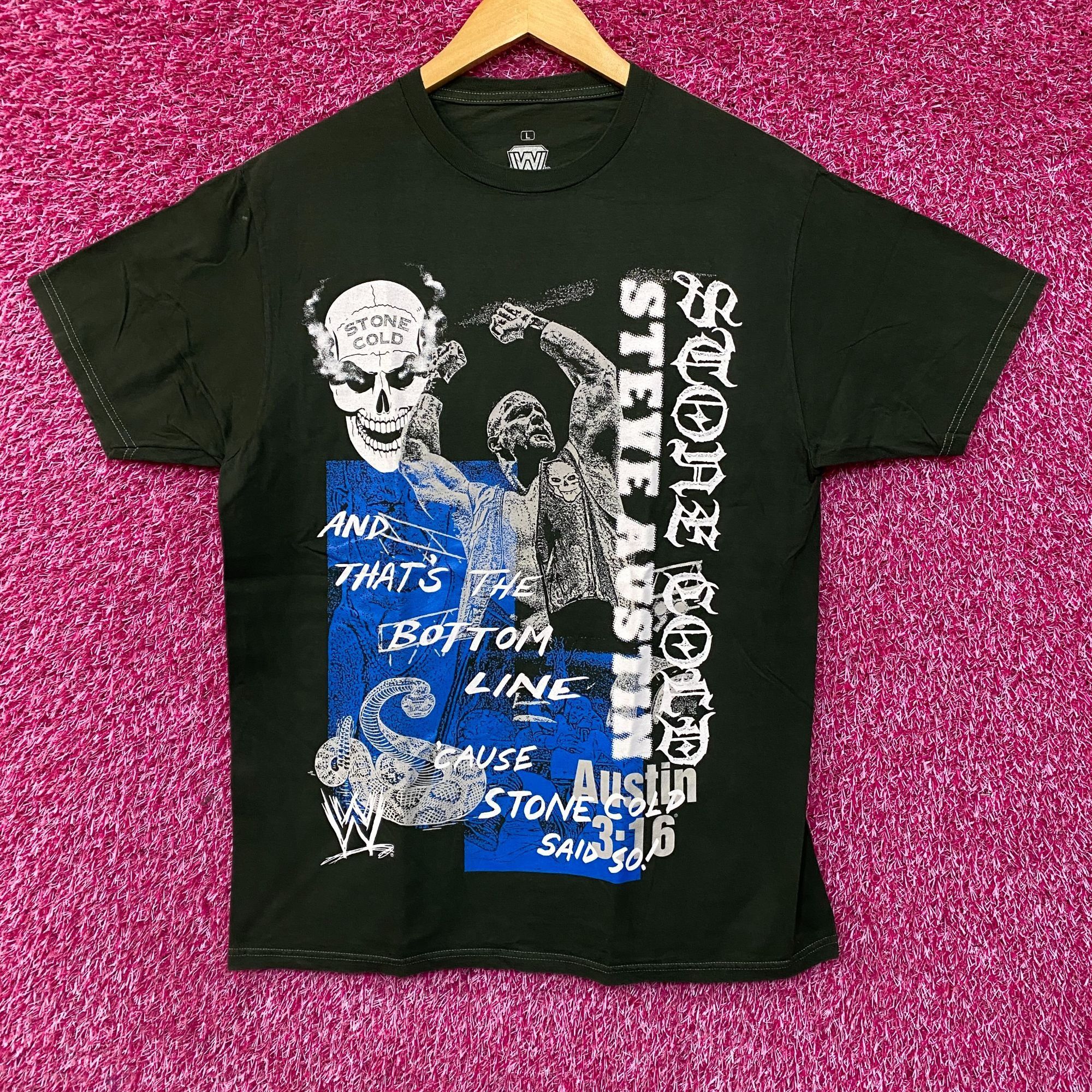 WWE WWE Stone Cold Steve Austin And That's The Bottom Line Green Size US L / EU 52-54 / 3 - 1 Thumbnail