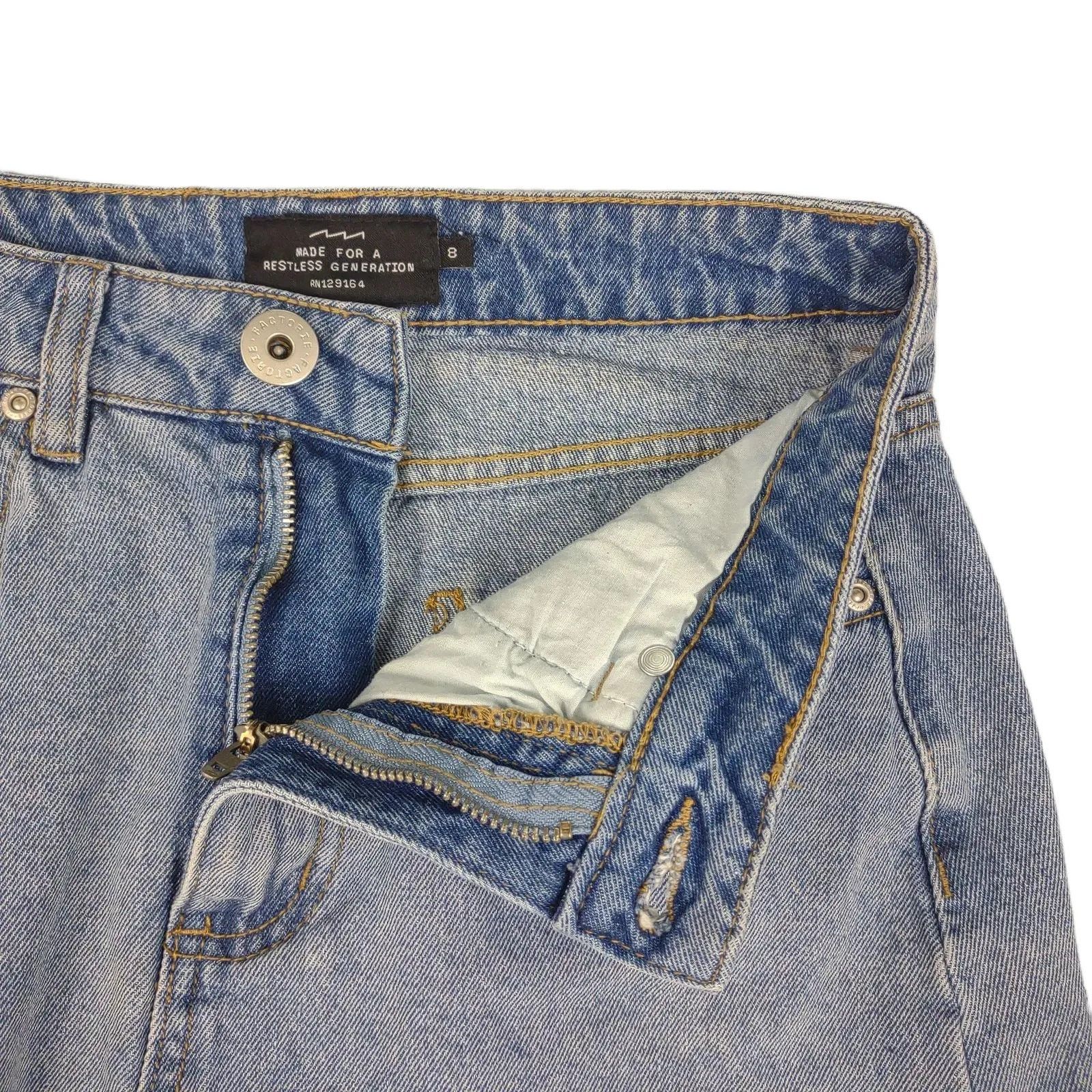 Factorie Made For A Restless Generation AUS 26" Denim Jean Mini Skirt Size 27" / US 4 / IT 40 - 4 Thumbnail