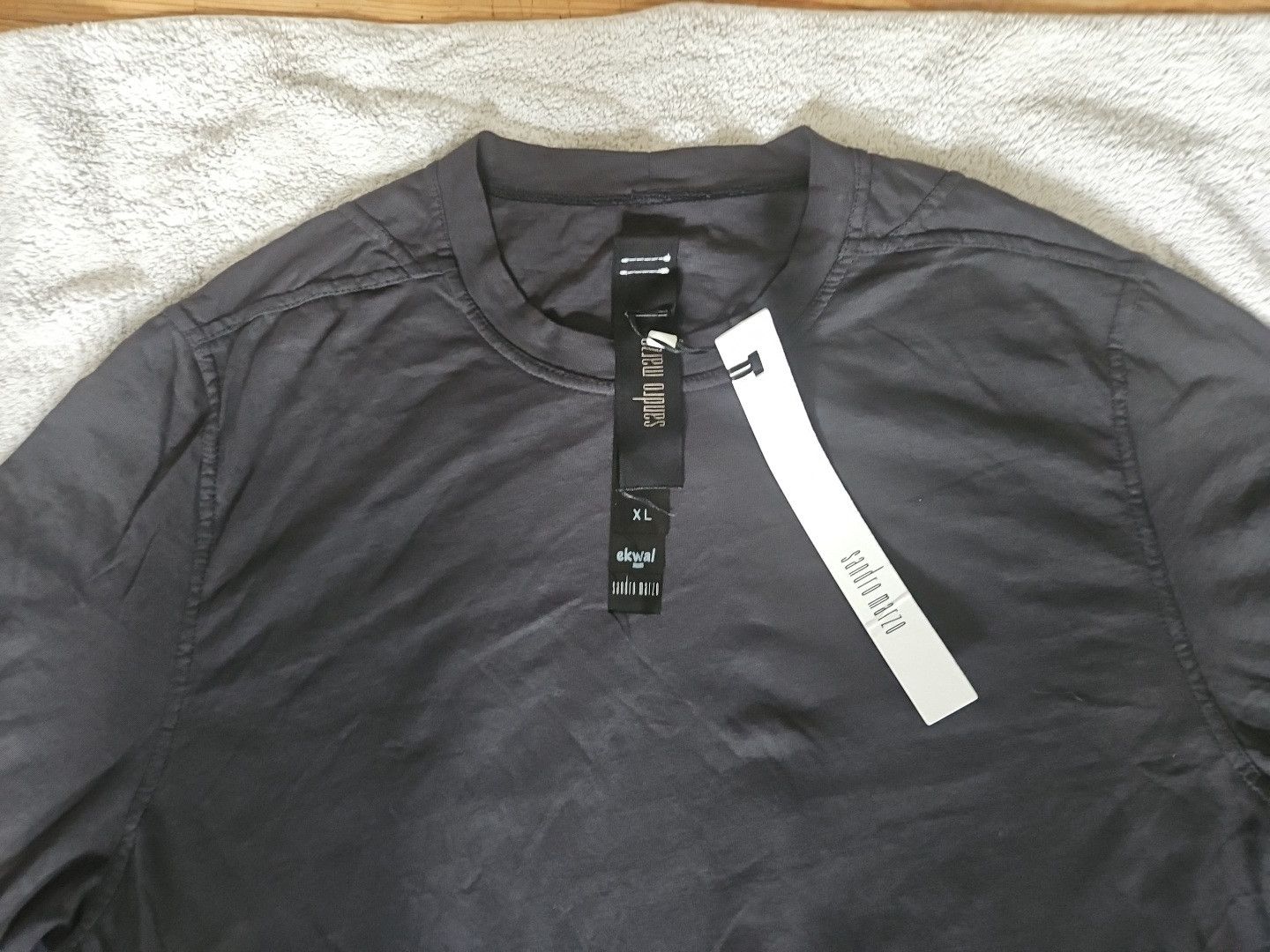 Other Sandro Marzo awesome soft blue panelled T shirt Size US XL / EU 56 / 4 - 7 Thumbnail