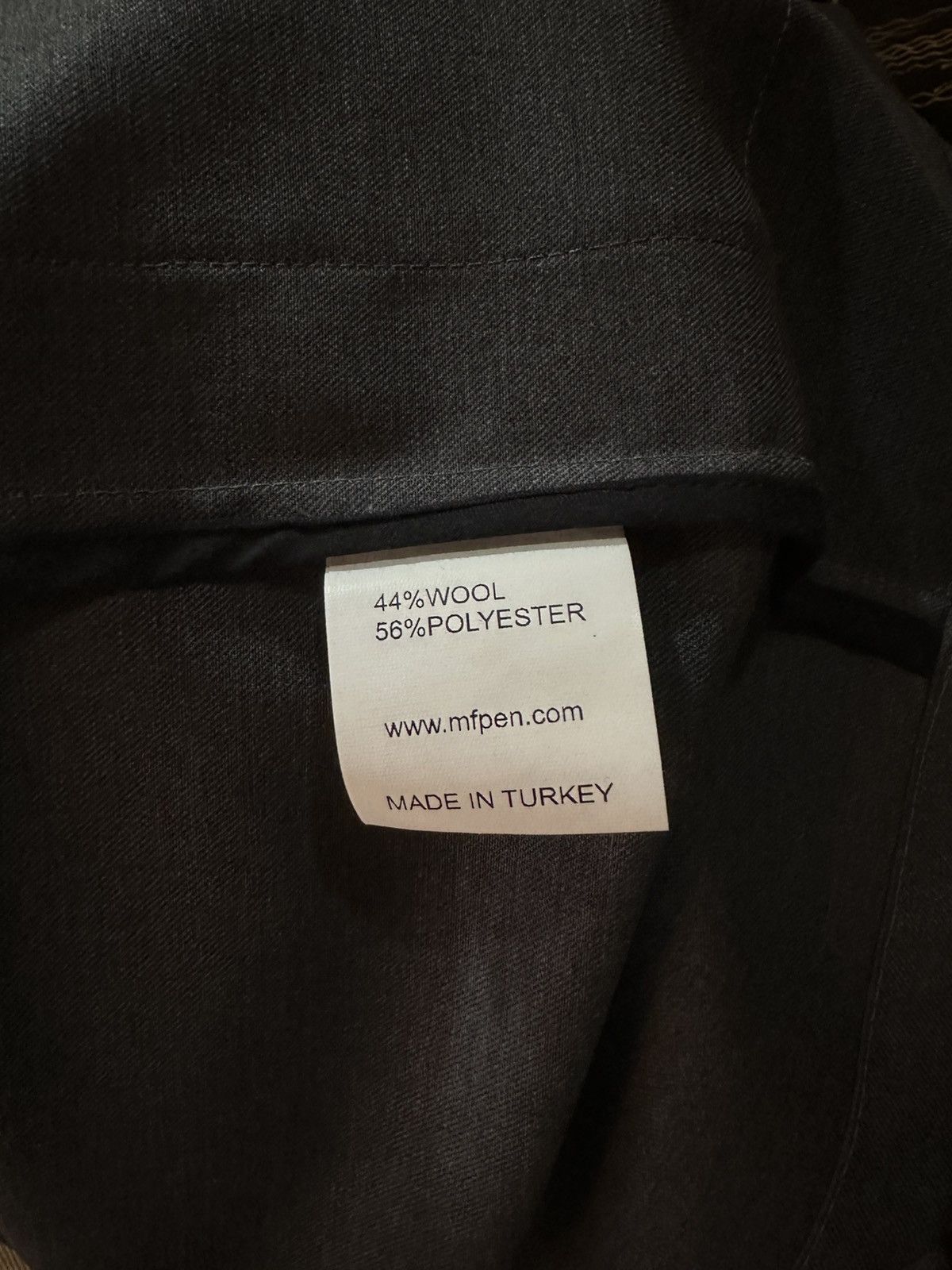 Mfpen Grey Tropical Wool Blazer Size US M / EU 48-50 / 2 - 5 Thumbnail