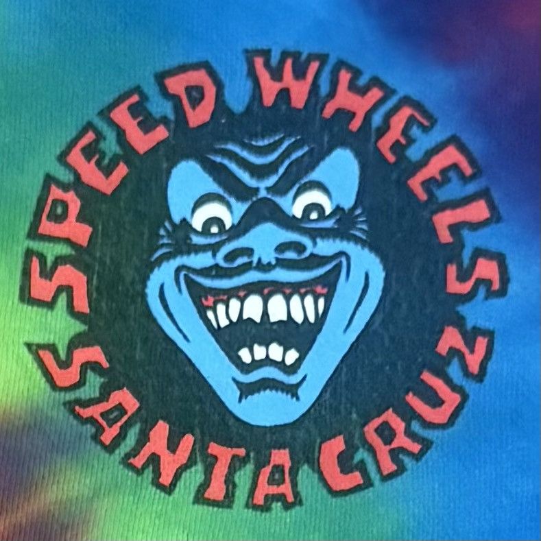 Santa Cruz Skateboards Santa Cruz Skateboards Screaming Hand Tie Dye Colorful Tee M Size US M / EU 48-50 / 2 - 3 Thumbnail