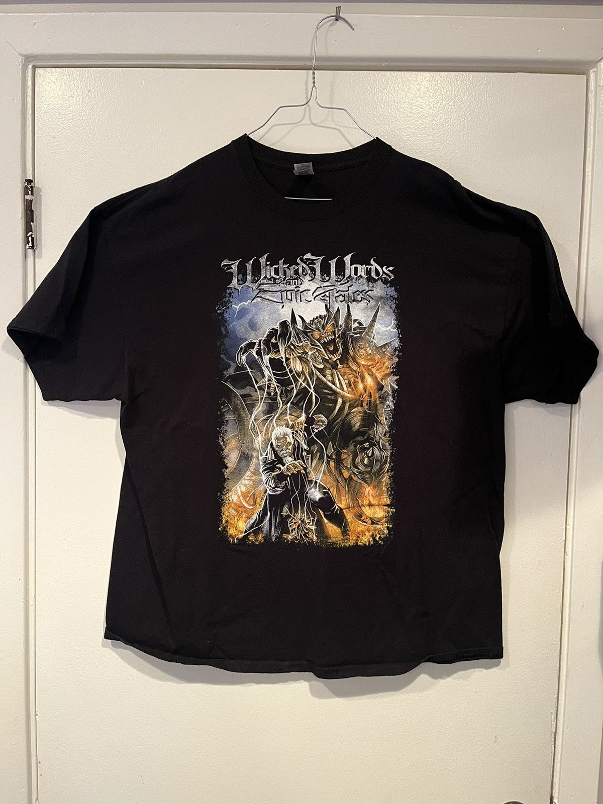 Gildan Jon Schaffer “ wicked words and epic tales” tshirt Size US XXL / EU 58 / 5 - 1 Thumbnail