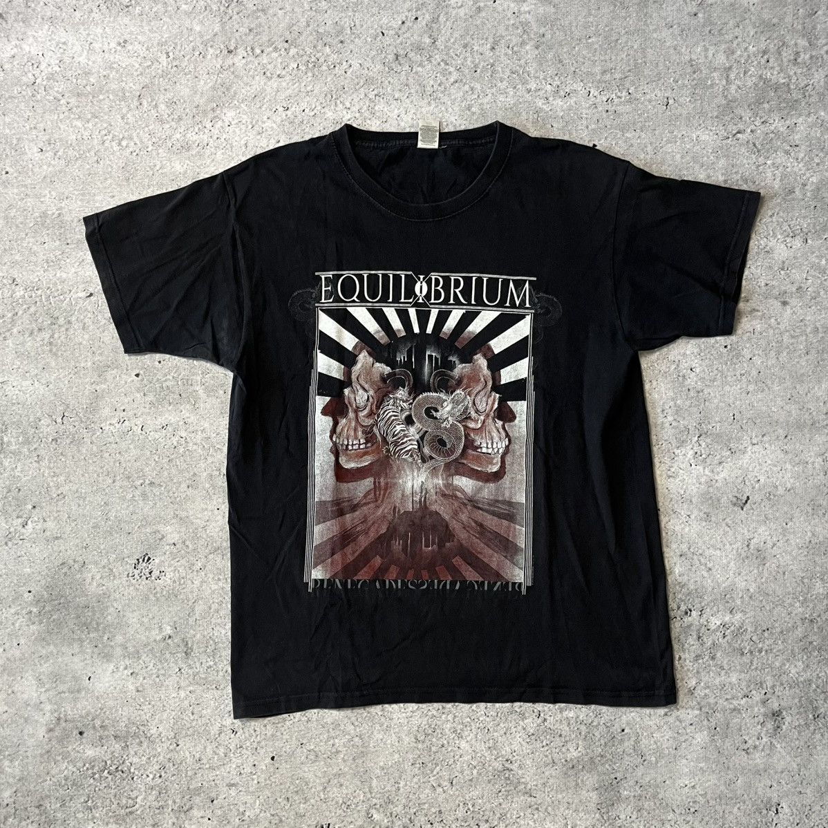 Band Tees Equilibrium Nuclear Blast tee vintage L metal 00s band merch Size US L / EU 52-54 / 3 - 1 Thumbnail