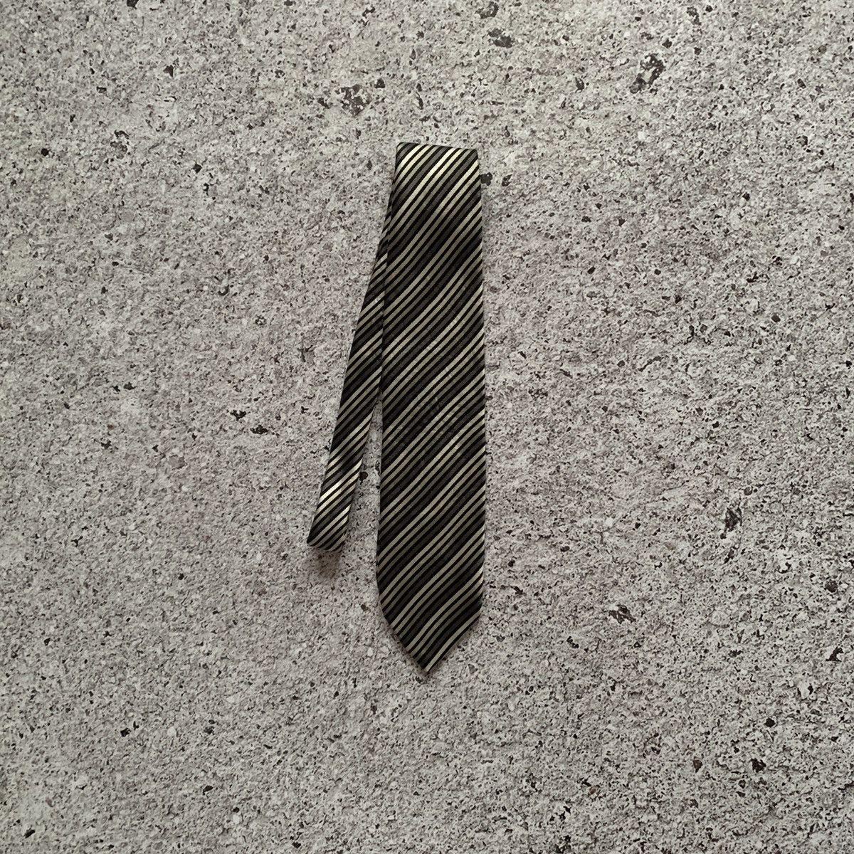 Emporio Armani Emporio Armani ties striped silk Size ONE SIZE - 1 Thumbnail