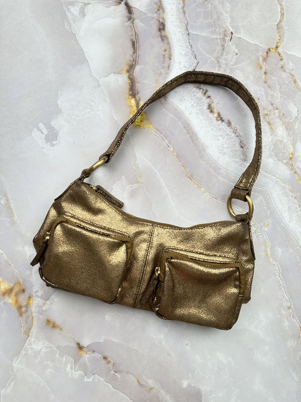 Avant Garde x Vintage Gold Mini Bag, Women's
