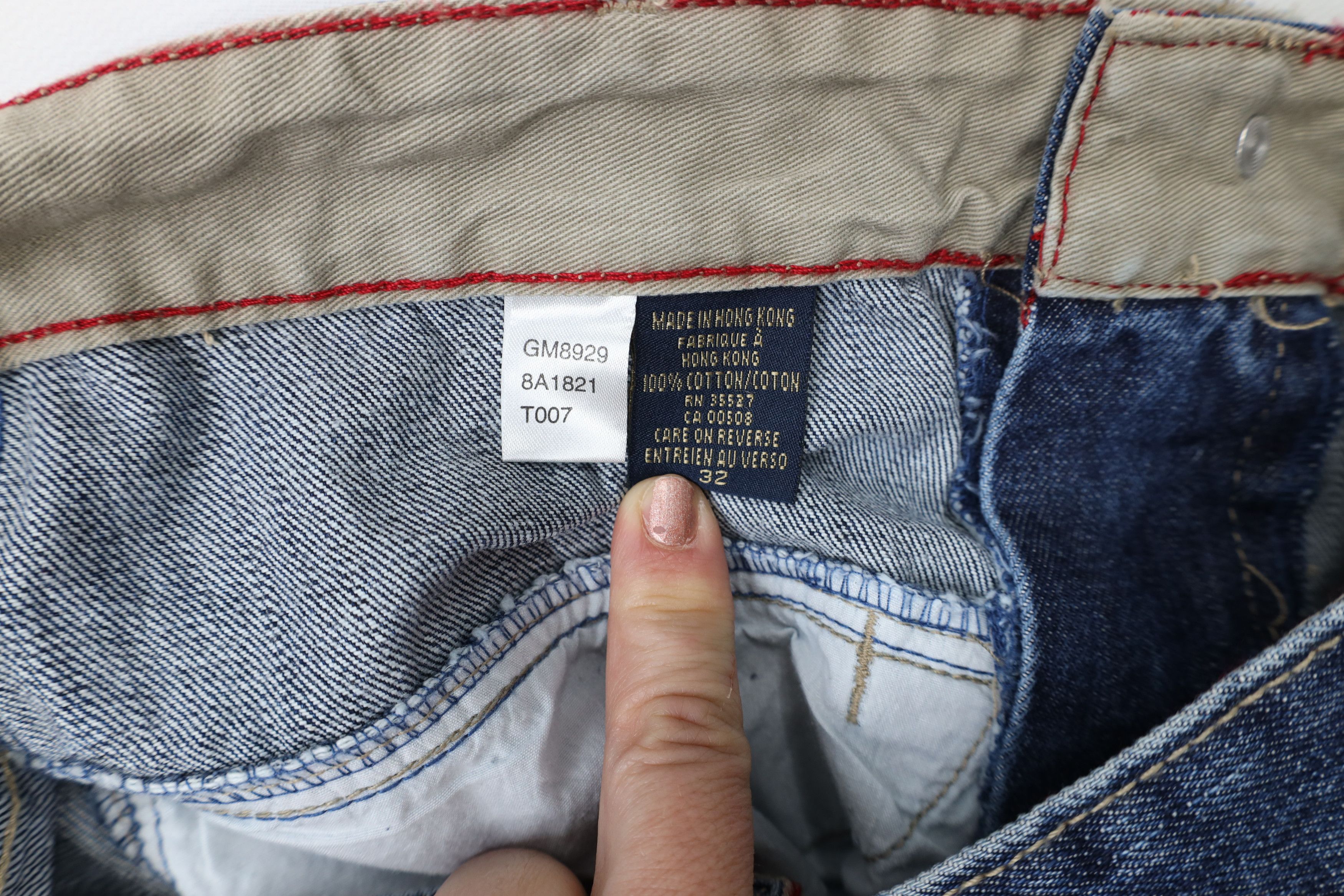 Marithe + Francois Girbaud × Vintage Deadstock Vintage 90s Marithe Francois Girbaud Denim Shorts Size US 32 / EU 48 - 9 Thumbnail