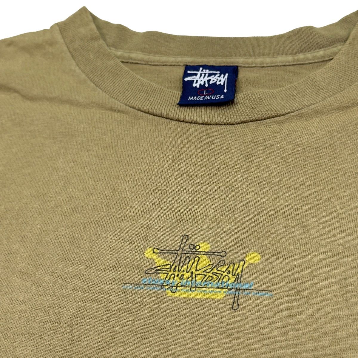 Stussy Vintage 90s Stussy International Single Stitch T-Shirt Size US L / EU 52-54 / 3 - 5 Thumbnail
