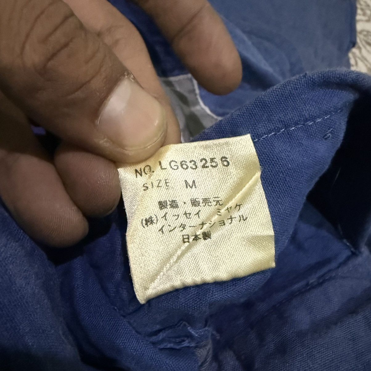 Issey Miyake Vintage 80s Issey Miyake Duck Canvas Jacket Size US L / EU 52-54 / 3 - 17 Thumbnail