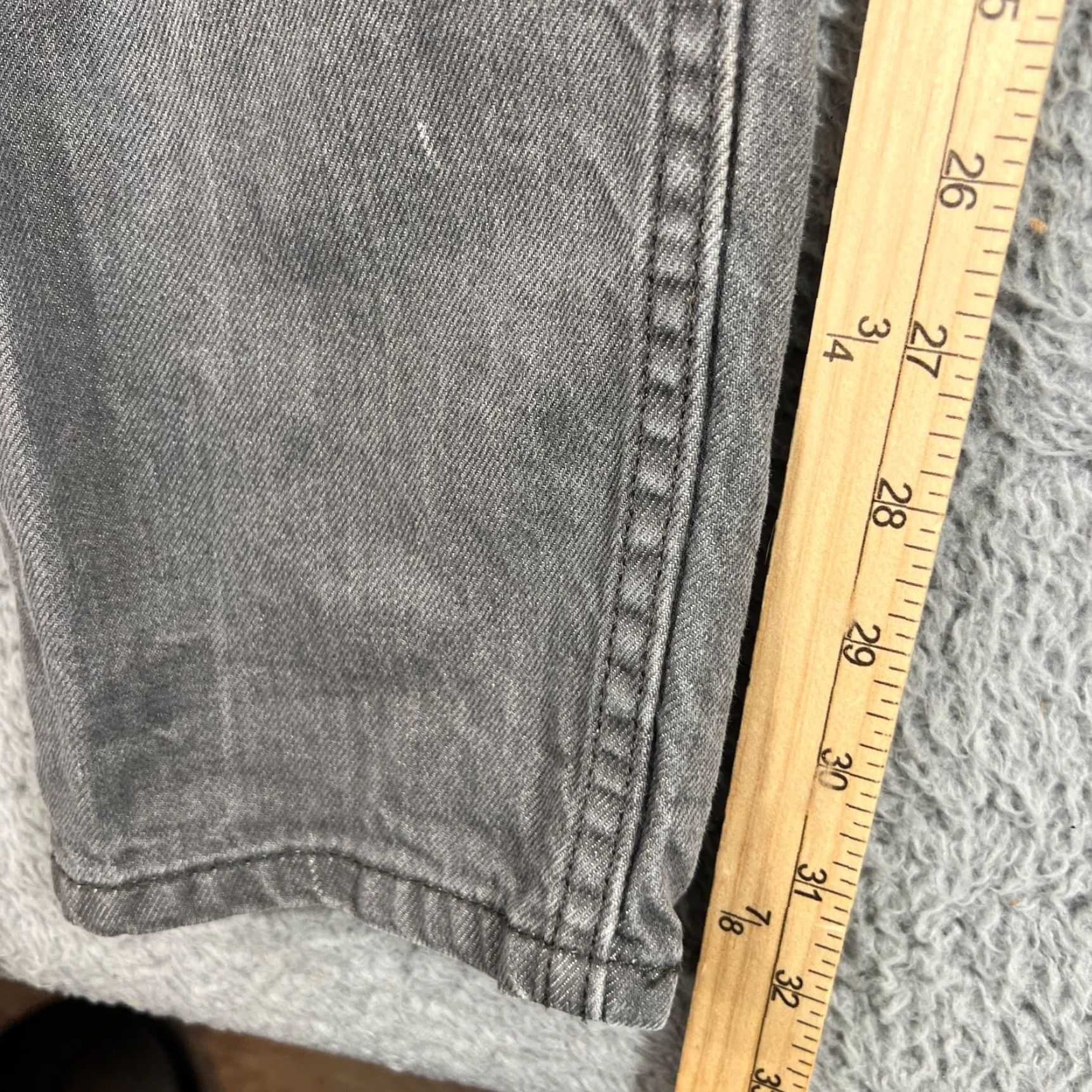 Levi's Levi's Levi's 508 Jeans Mens 34x34 Gray Regular Taper Denim Pants Tapered Leg Casual Size US 34 / EU 50 - 6 Thumbnail