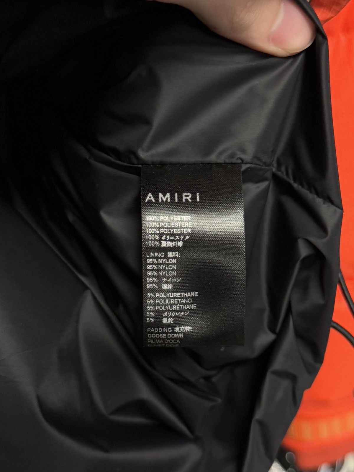 Amiri Amiri Puffer Orange Jacket Size Small Clean $2500 Retail Size US S / EU 44-46 / 1 - 19 Thumbnail