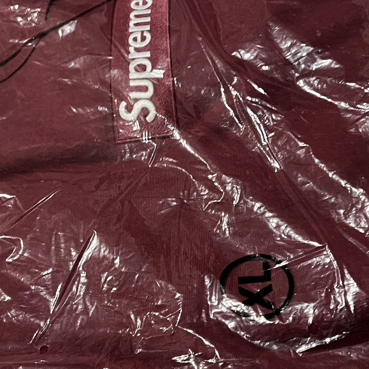 Supreme Supreme Plum Box Logo hoodie Size US XL / EU 56 / 4 - 6 Thumbnail
