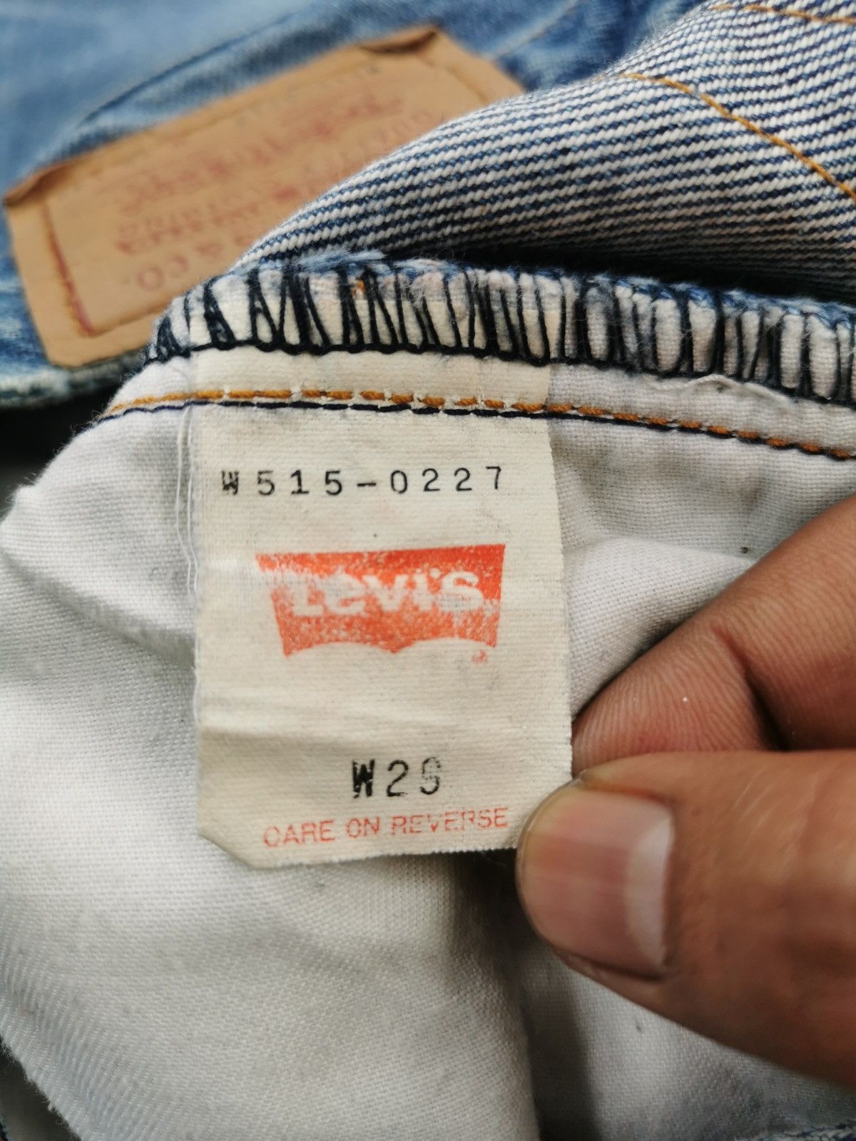Levi's 90s Vintage Levis W515 Denim Jeans Size 25" / US 0 / IT 36 - 7 Thumbnail