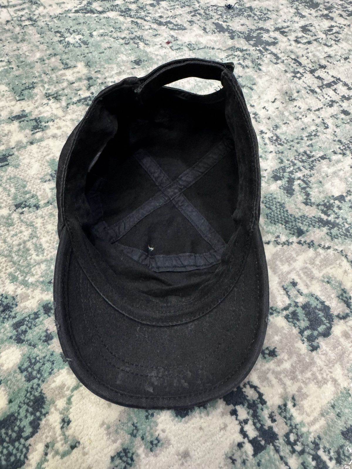 Japanese Brand × Swarovski LARGE SKULL PAINTER CAP Size ONE SIZE - 6 Thumbnail