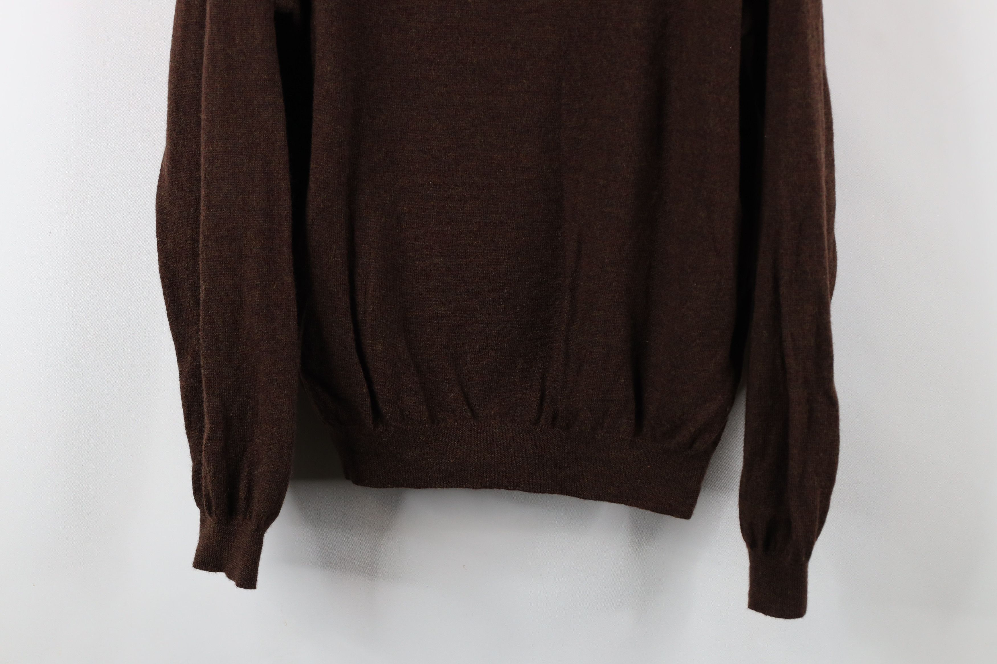 Vintage Vintage 90s Streetwear Merino Wool Knit Collared Sweater Size US XL / EU 56 / 4 - 3 Thumbnail