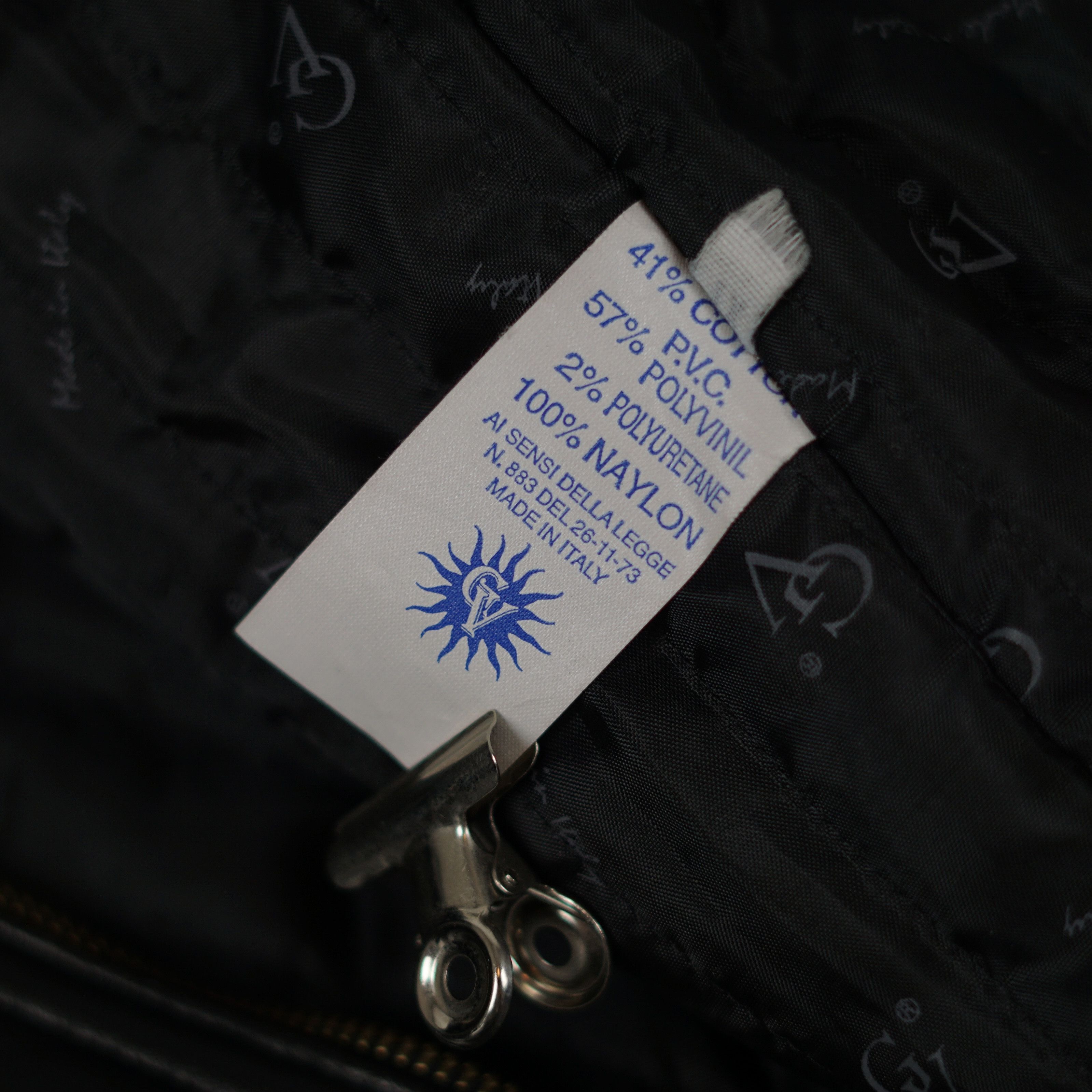 Other 90's Emporio GIV Leather Zip-Up Jacket Size US XL / EU 56 / 4 - 8 Thumbnail